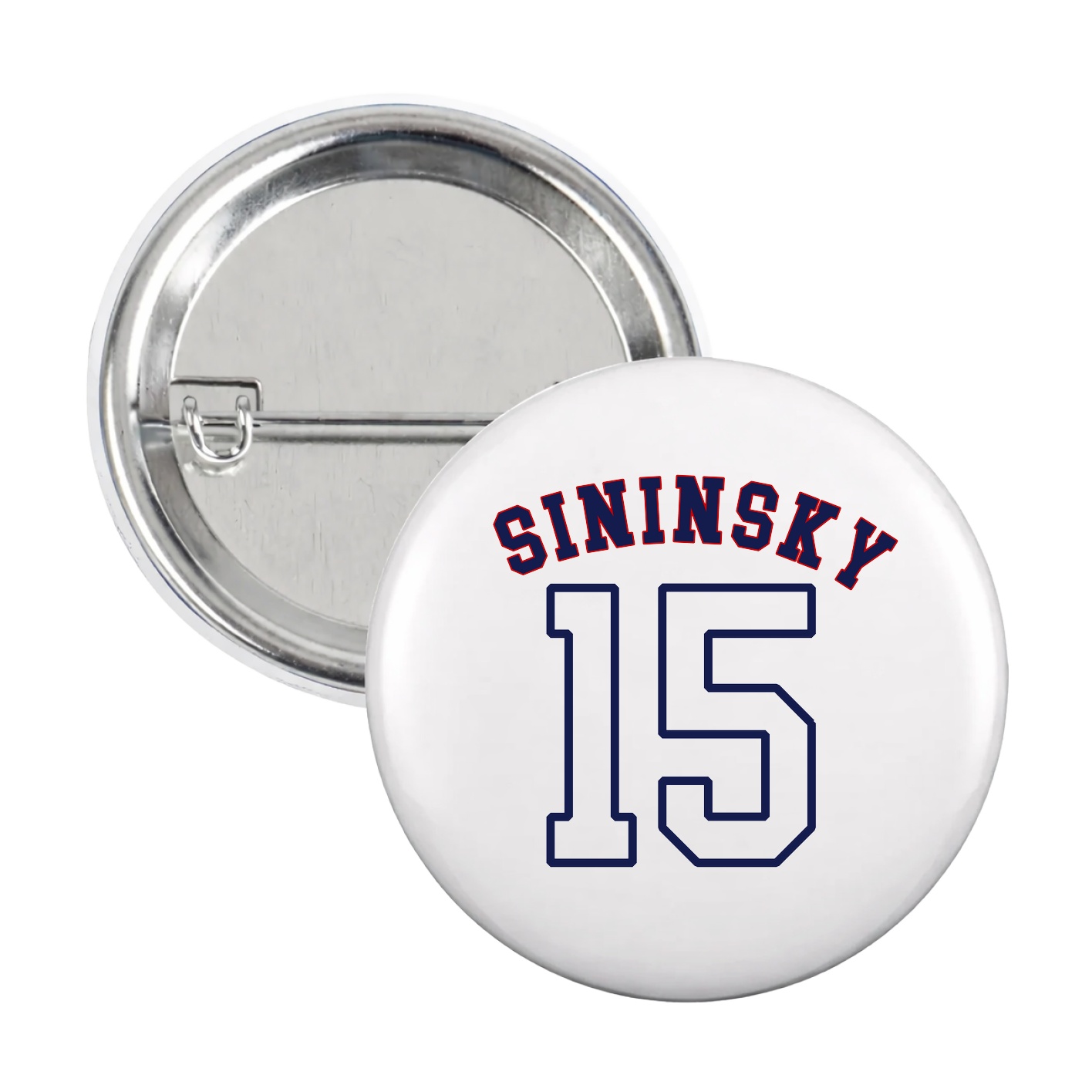 Game Day Button — Shirsey Arch in White