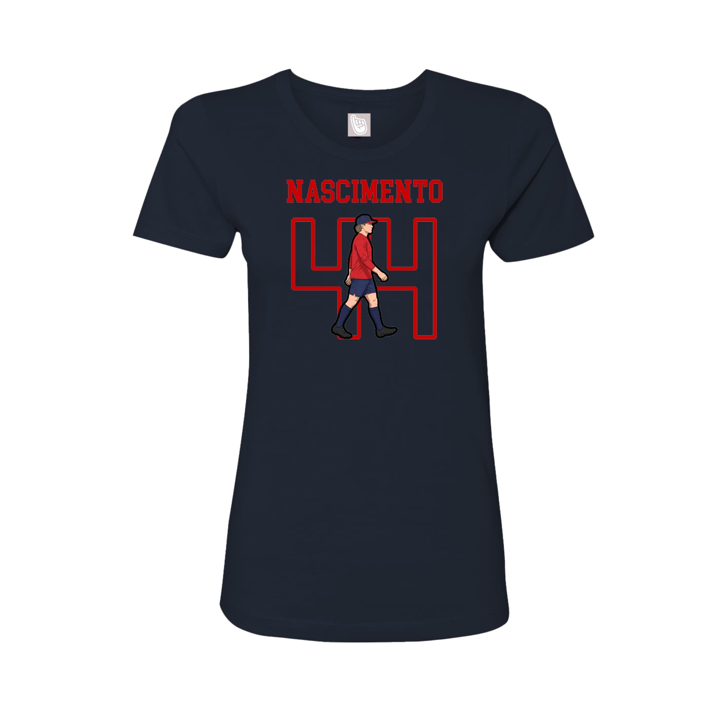 Fitted Women's Tee — Shirsey in Navy