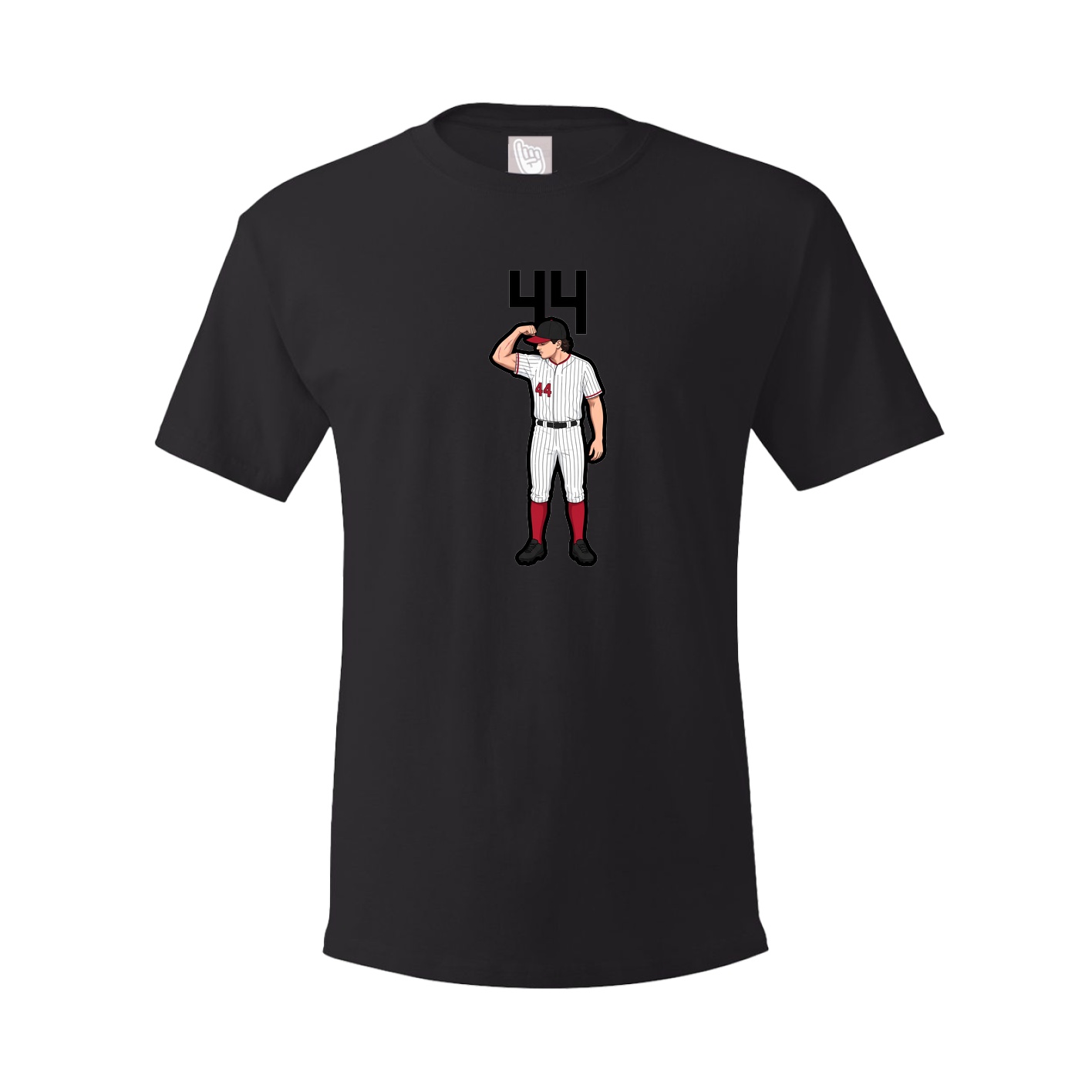 Tee — Number Top in Black