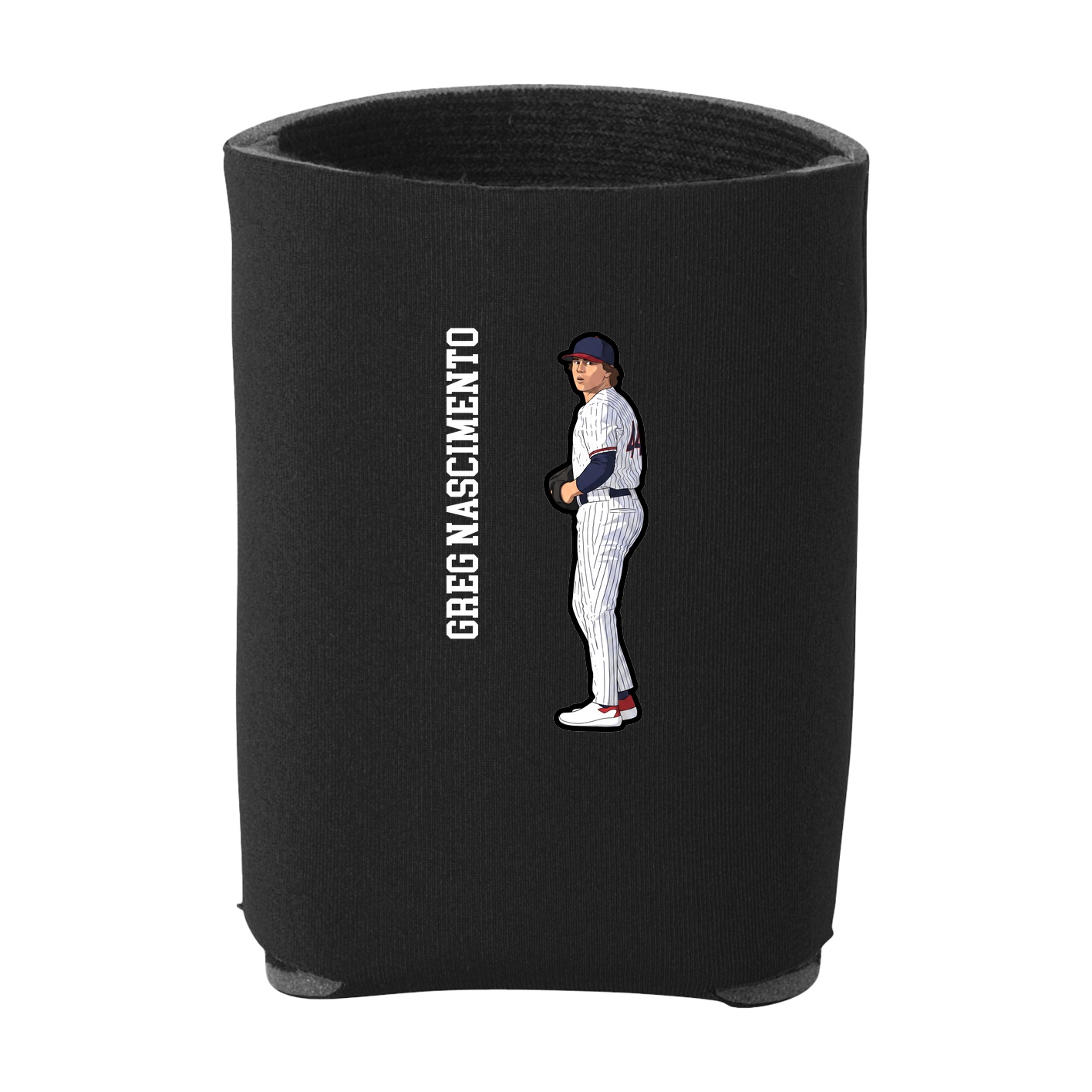 Can Holder — Name Vertical in Black