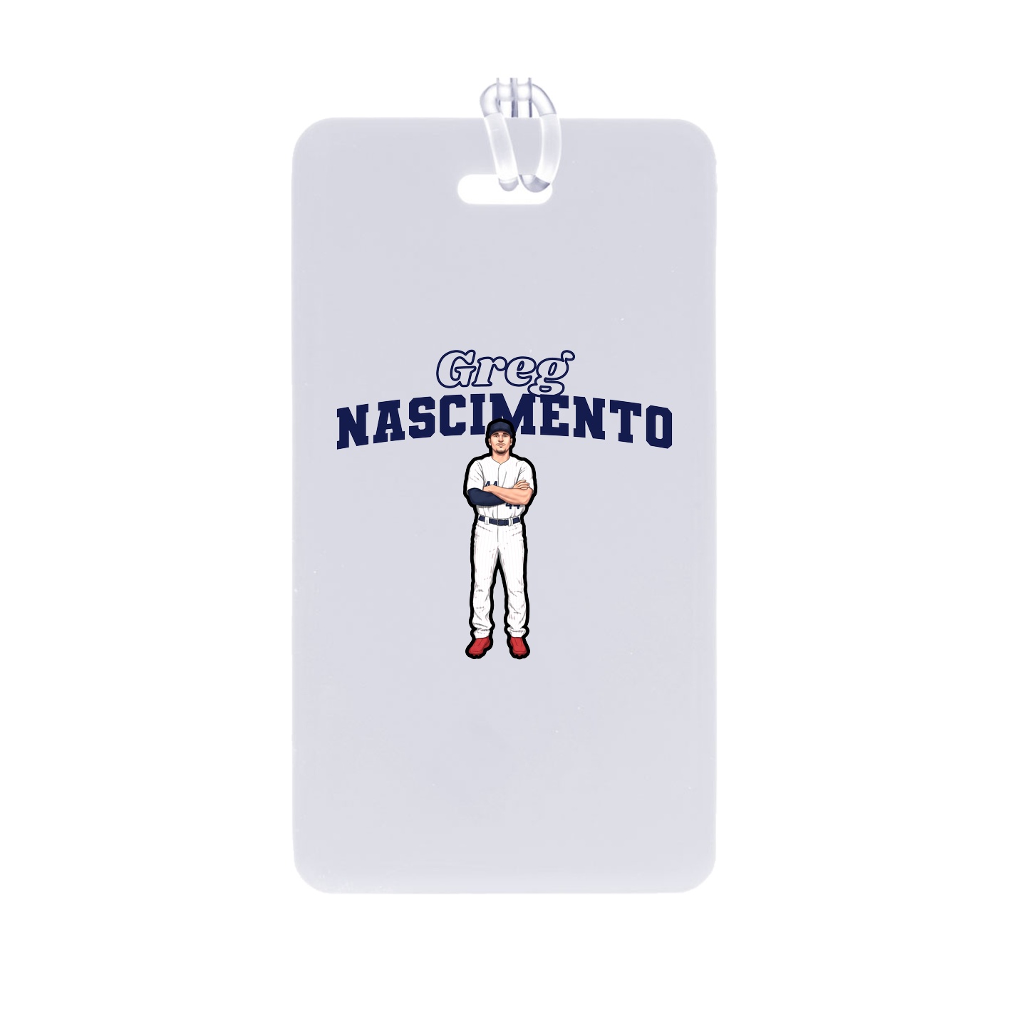 Bag Tag — Name Arch in Classic