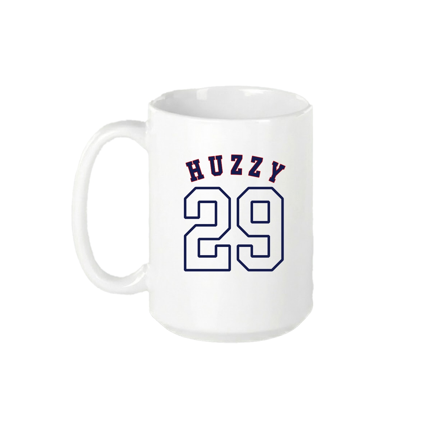 15oz Coffee Mug — Shirsey Arch in White