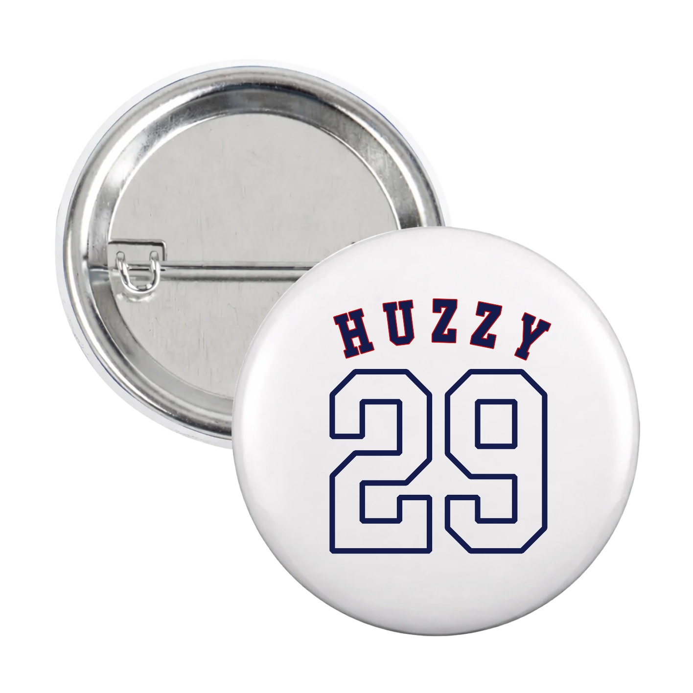 Game Day Button — Shirsey Arch in White