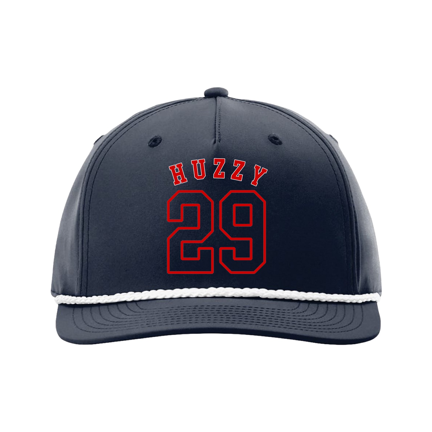 Five-Panel Classic Rope Cap — Shirsey Arch in Navy