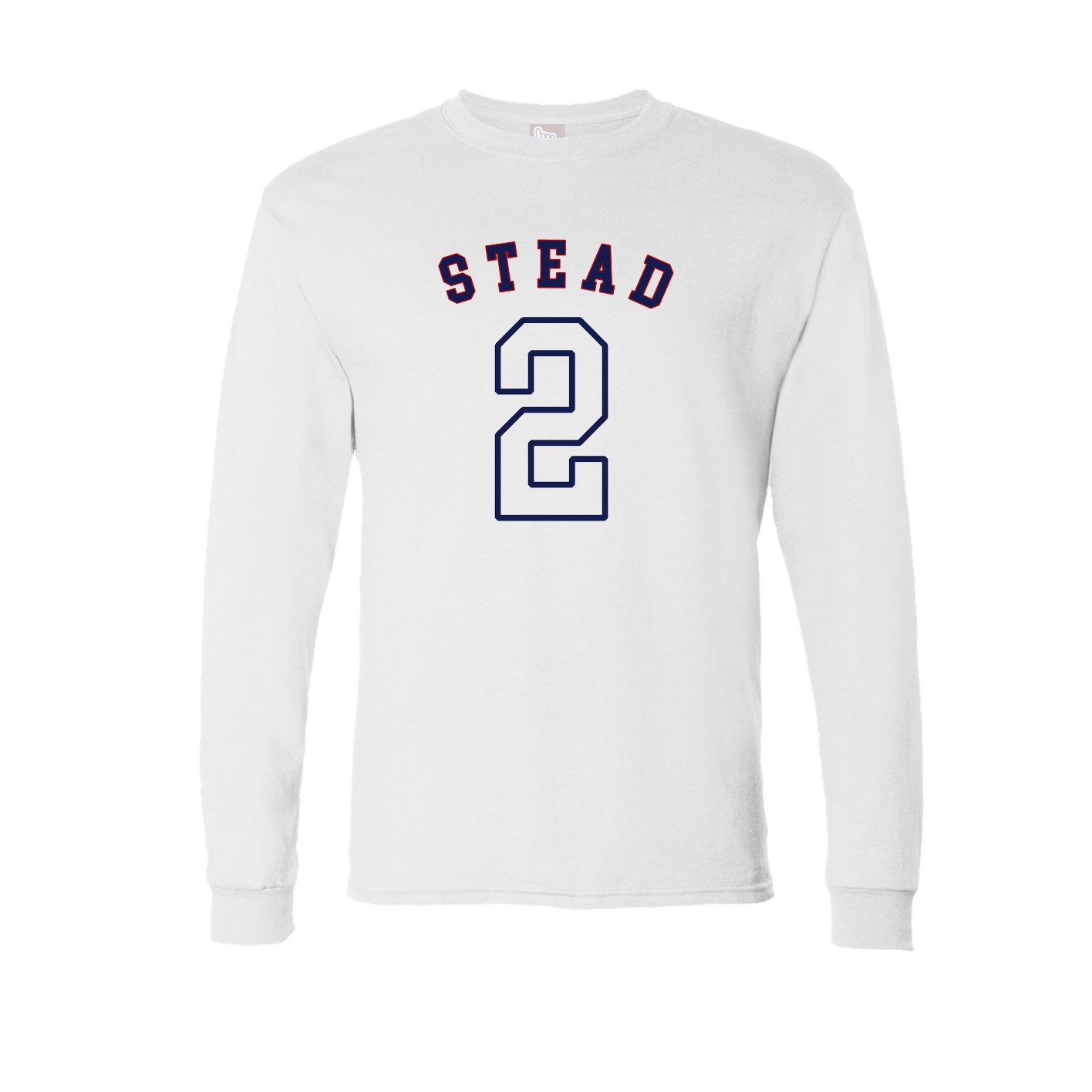 Long Sleeve Tee — Shirsey Arch in White