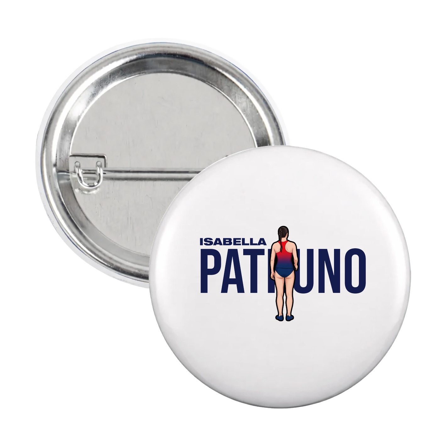 Game Day Button — Player Name in White