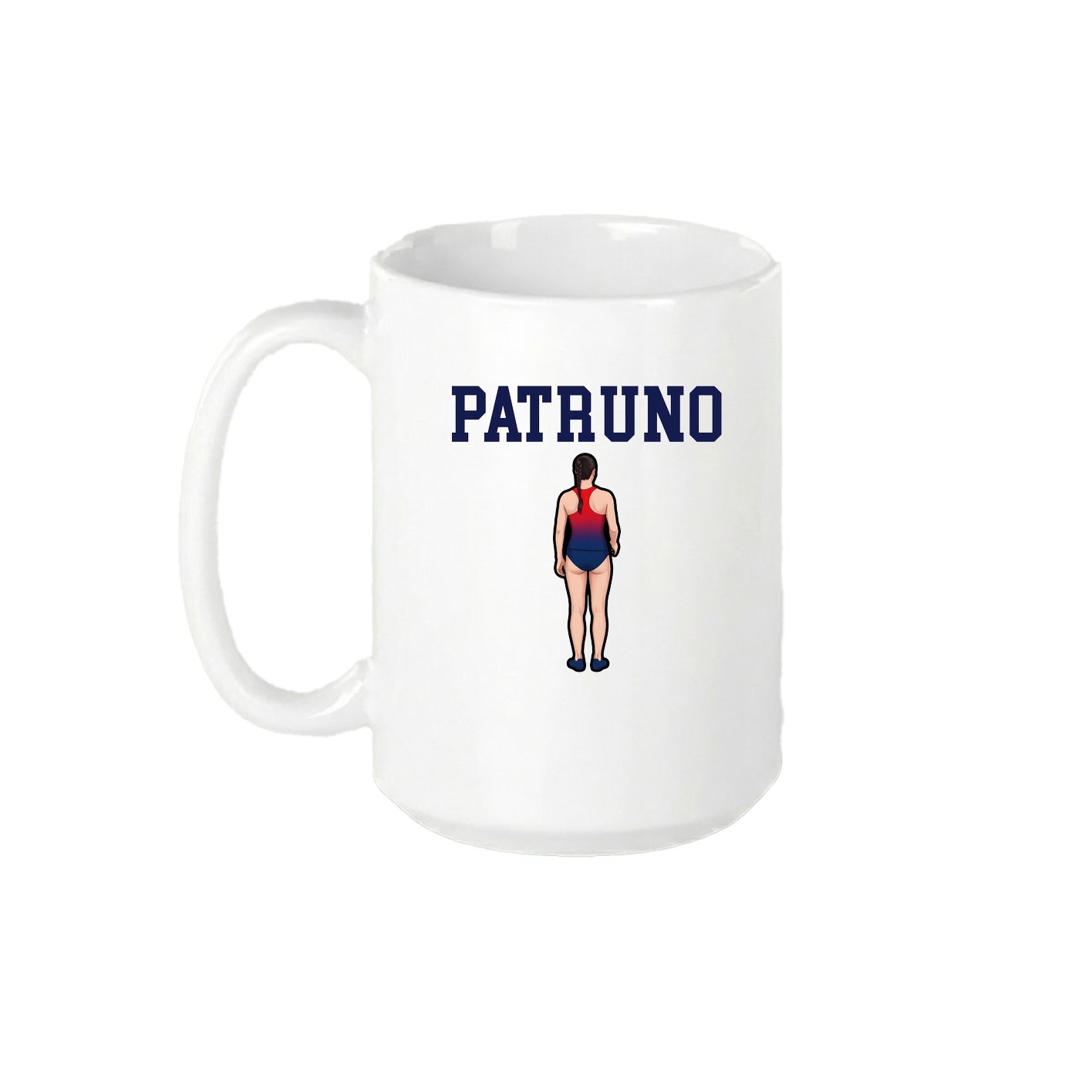 15oz Coffee Mug — Shirsey in White