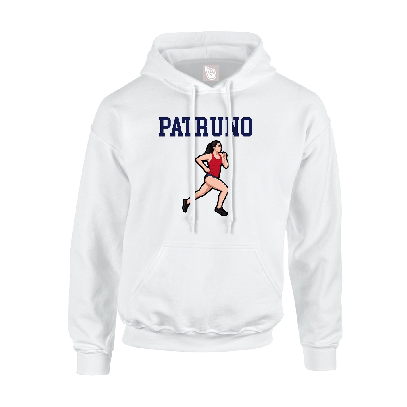 Hoodie — Shirsey in White