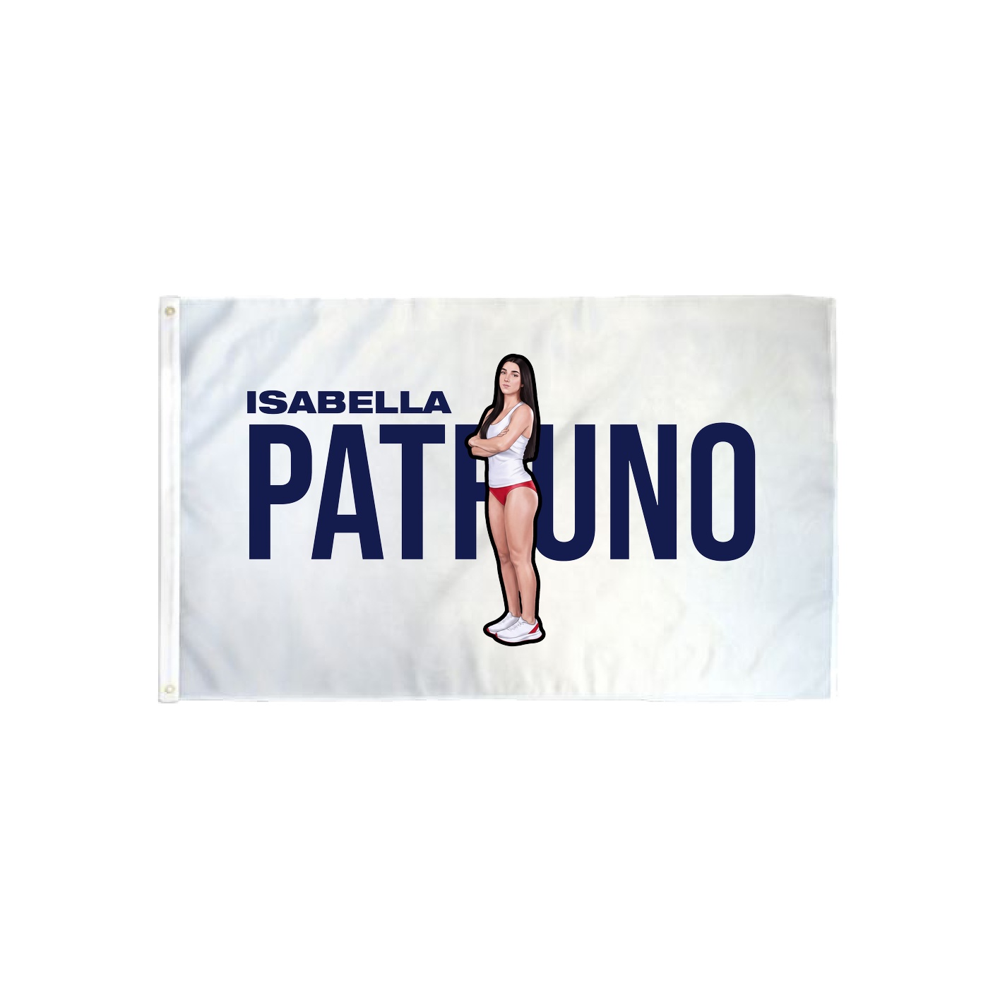 3x5 Flag — Player Name in Classic