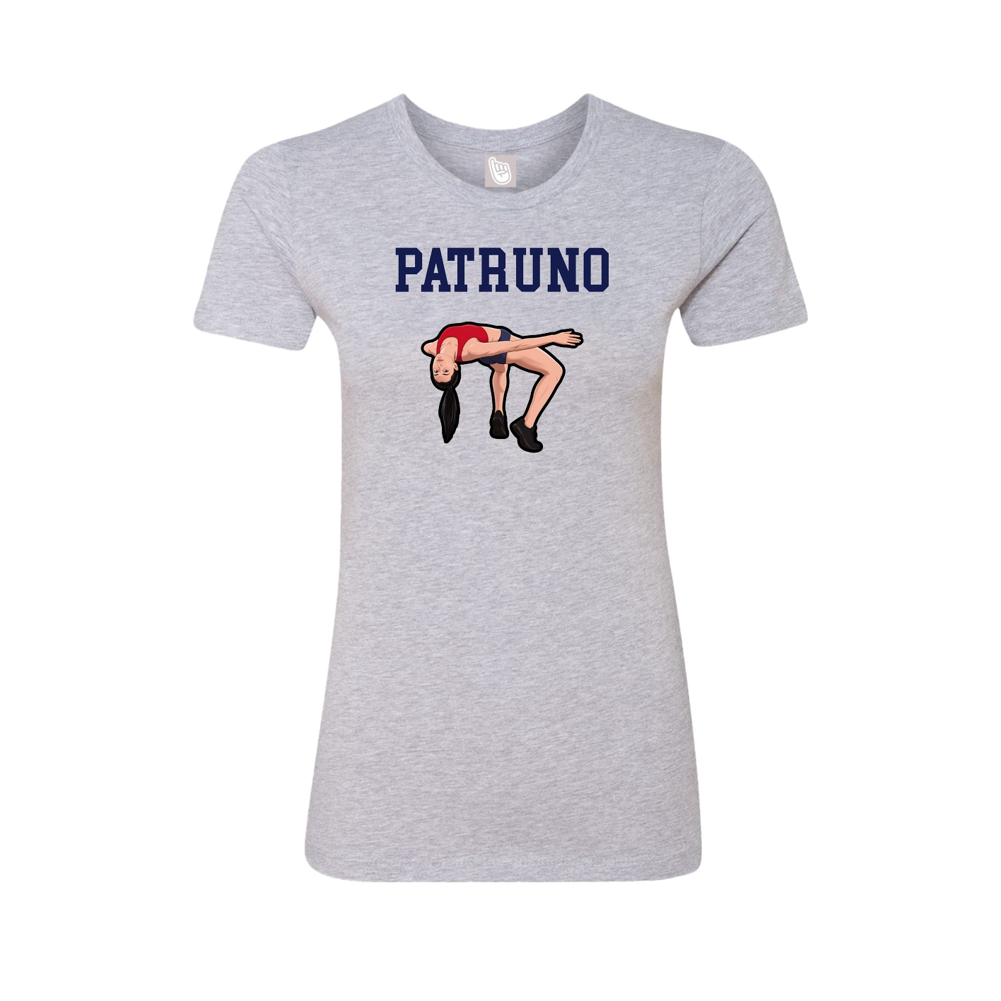 Fitted Women's Tee — Shirsey in Grey