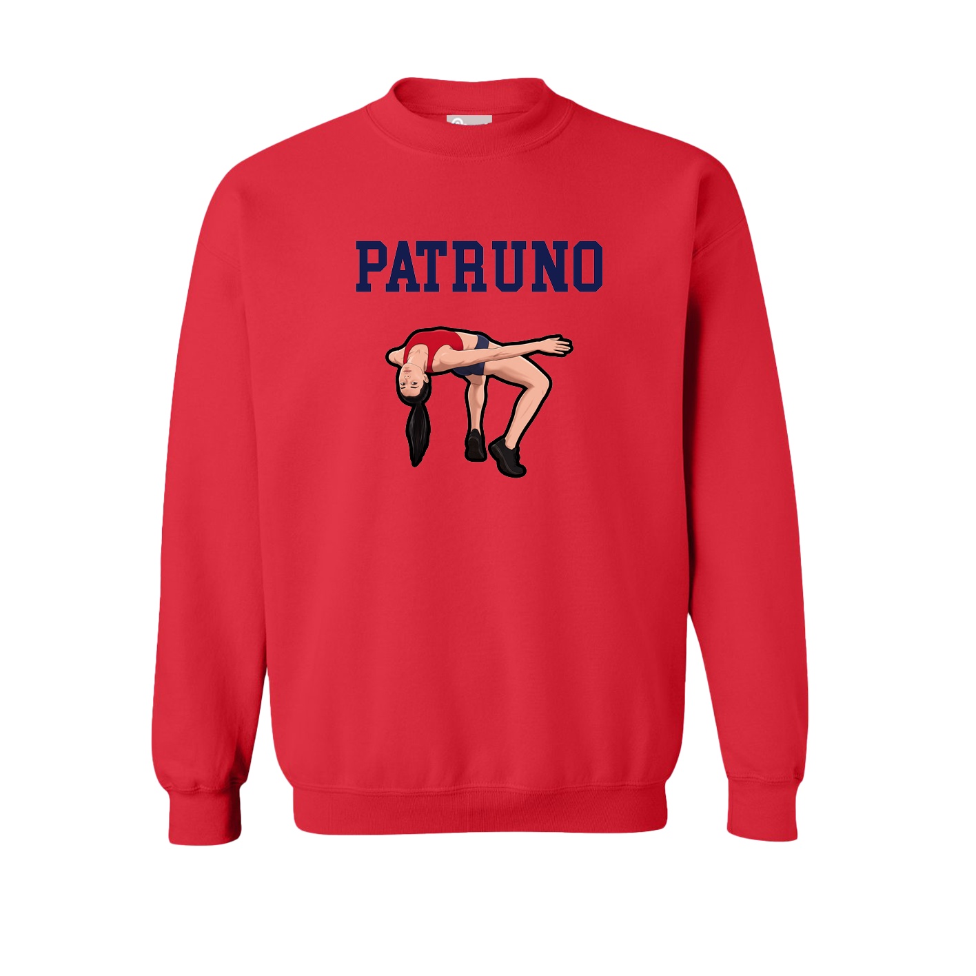 Fleece Crew — Shirsey in Red