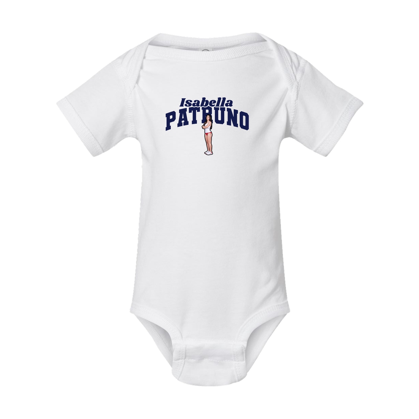 Baby Onesie — Signature Arch in White