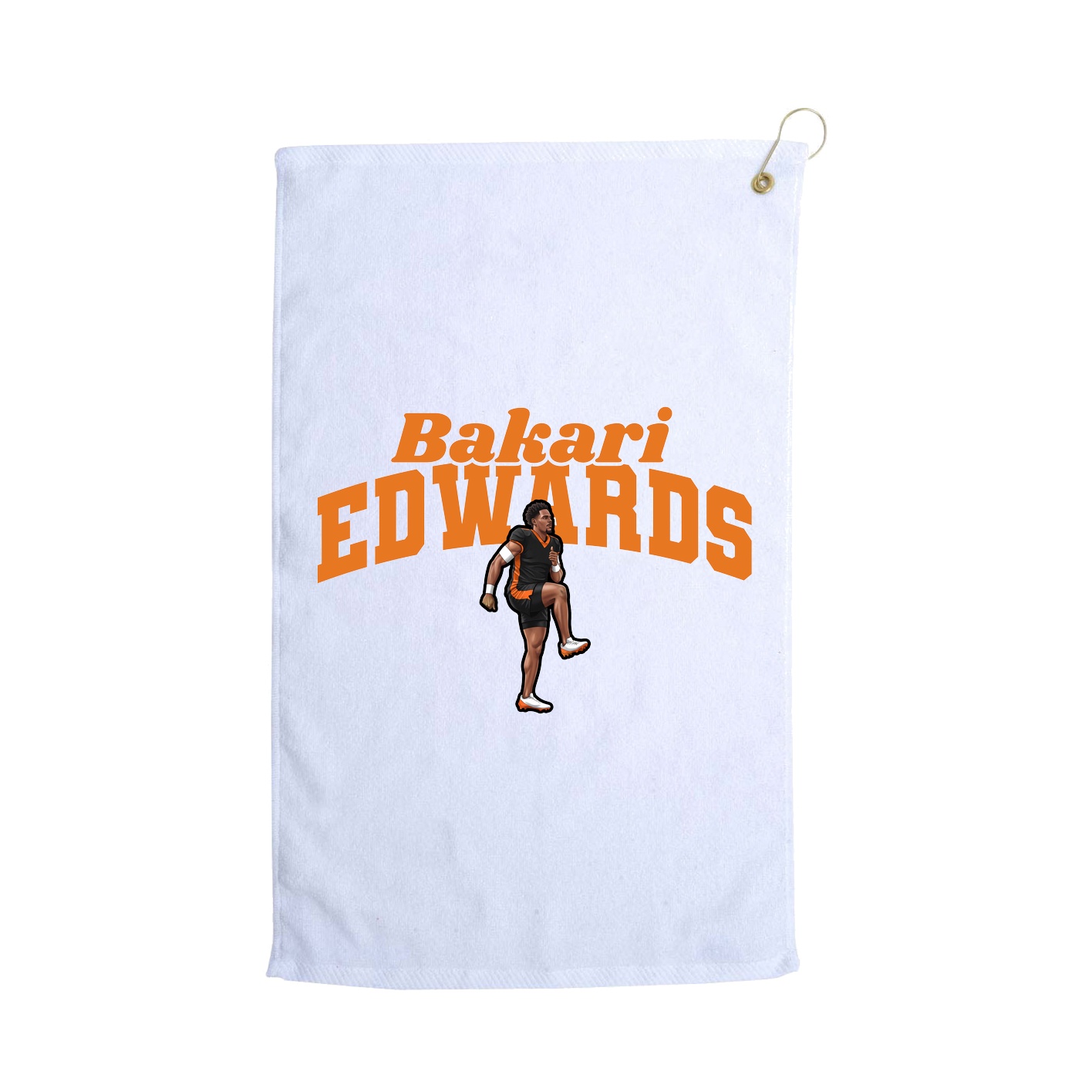 Golf Towel — Signature Arch in White