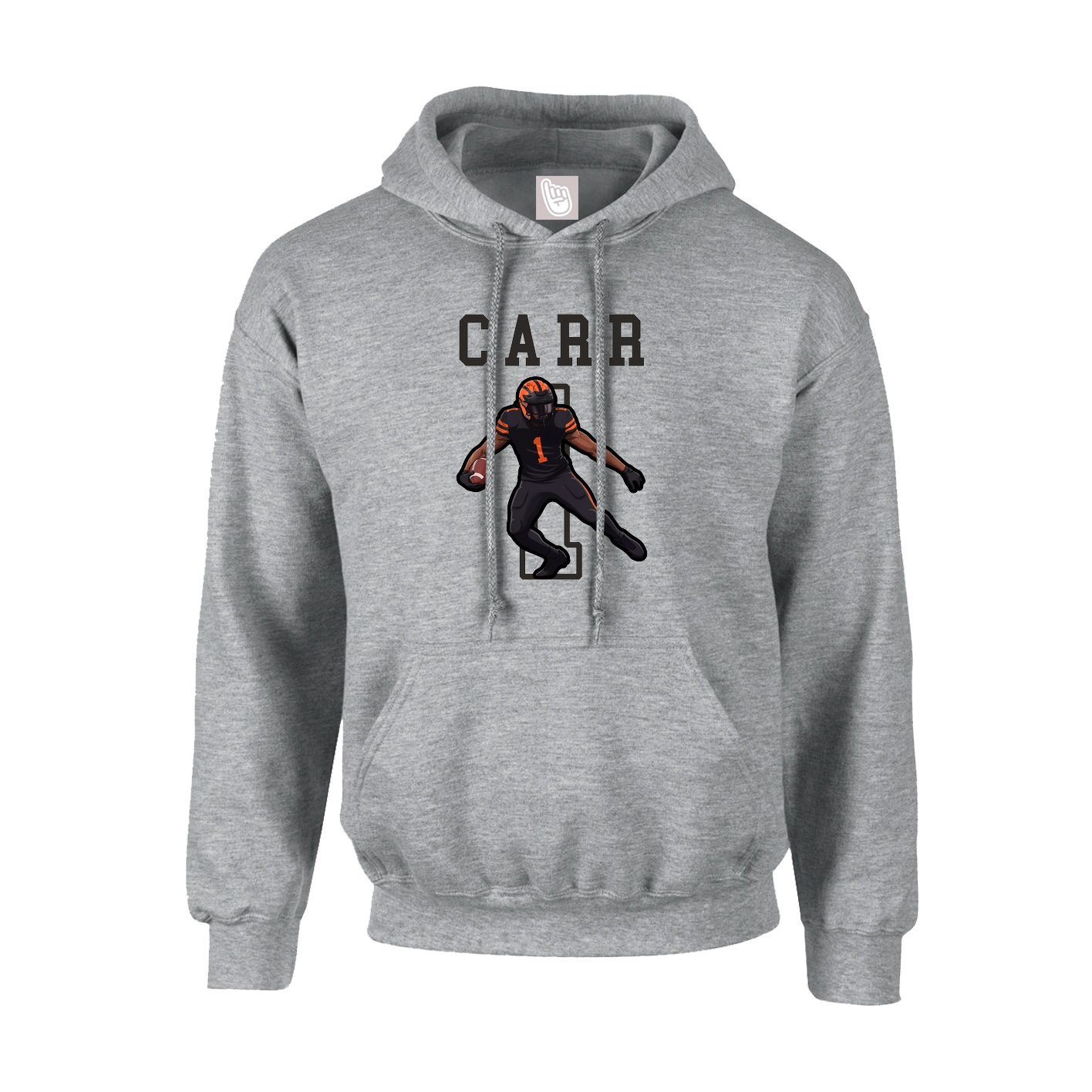 Youth Hoodie — Shirsey in Grey
