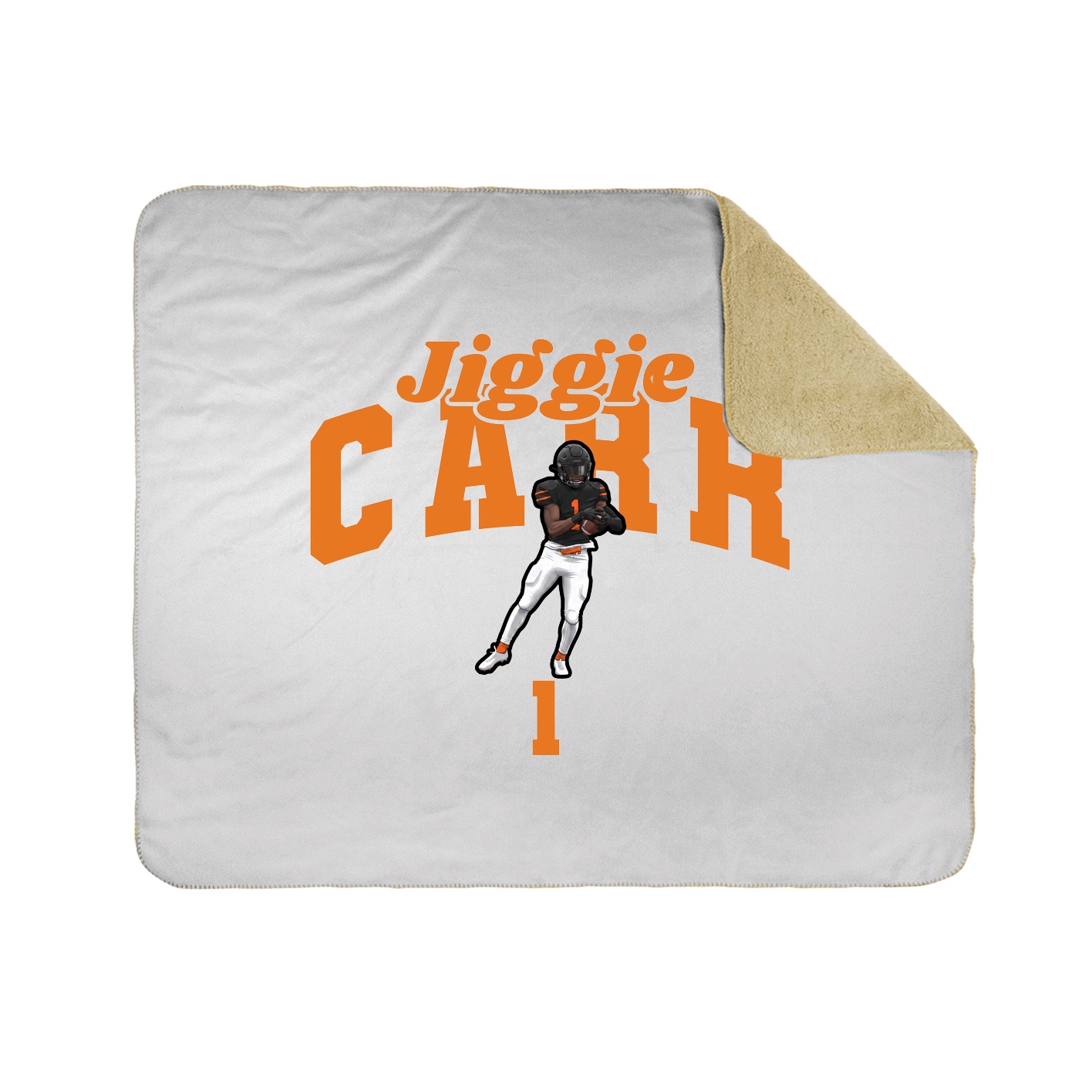 Throw Blanket — Signature Arch in White