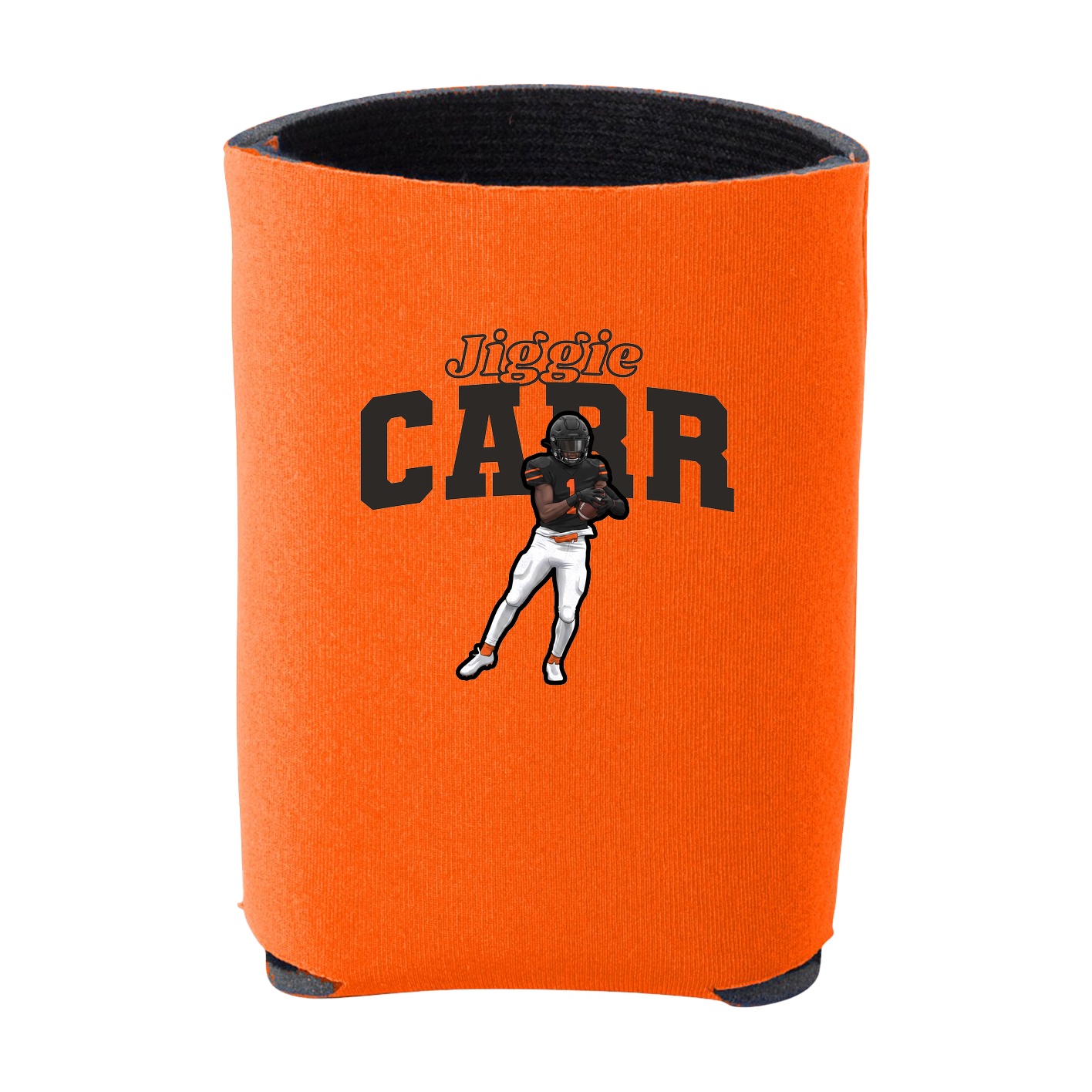 Can Holder — Name Arch in Orange
