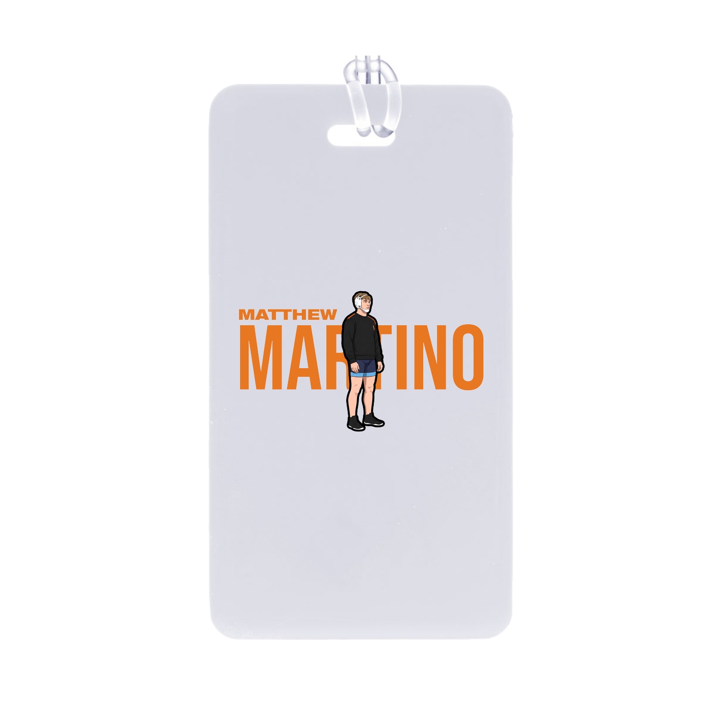 Bag Tag — Player Name in Classic