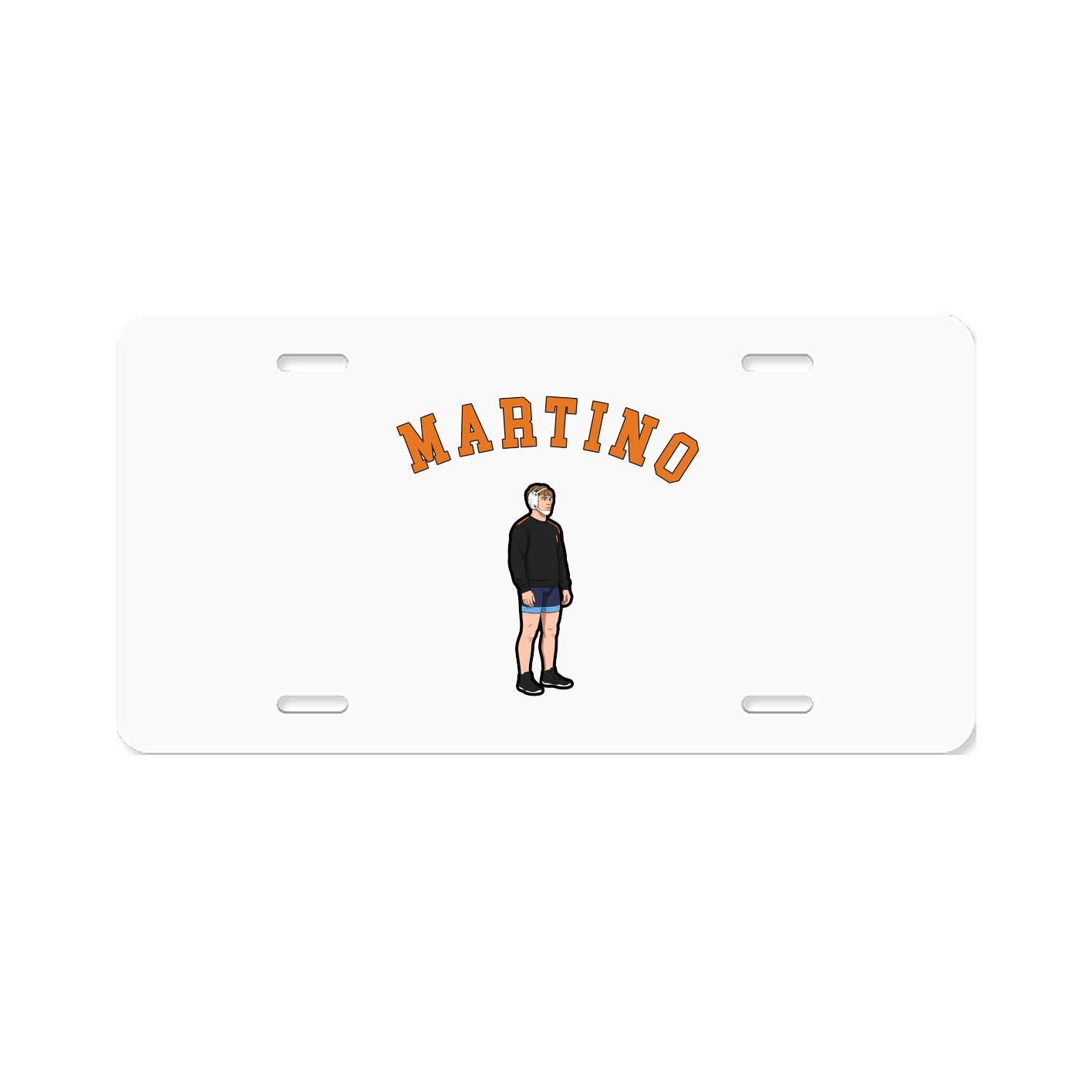 License Plate — Shirsey Arch in Classic