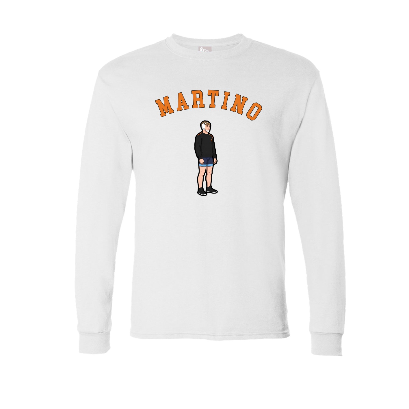 Long Sleeve Tee — Shirsey Arch in White