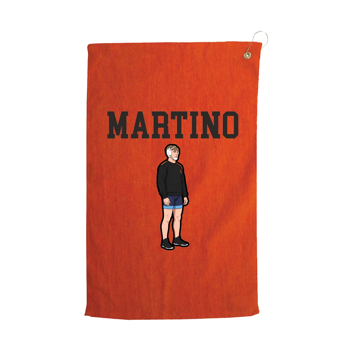 Golf Towel — Shirsey in Orange