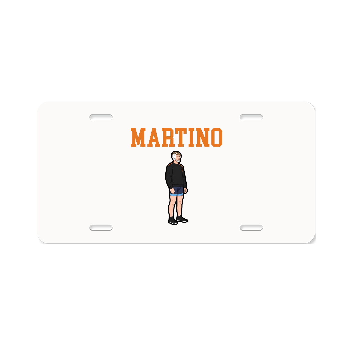 License Plate — Shirsey in Classic