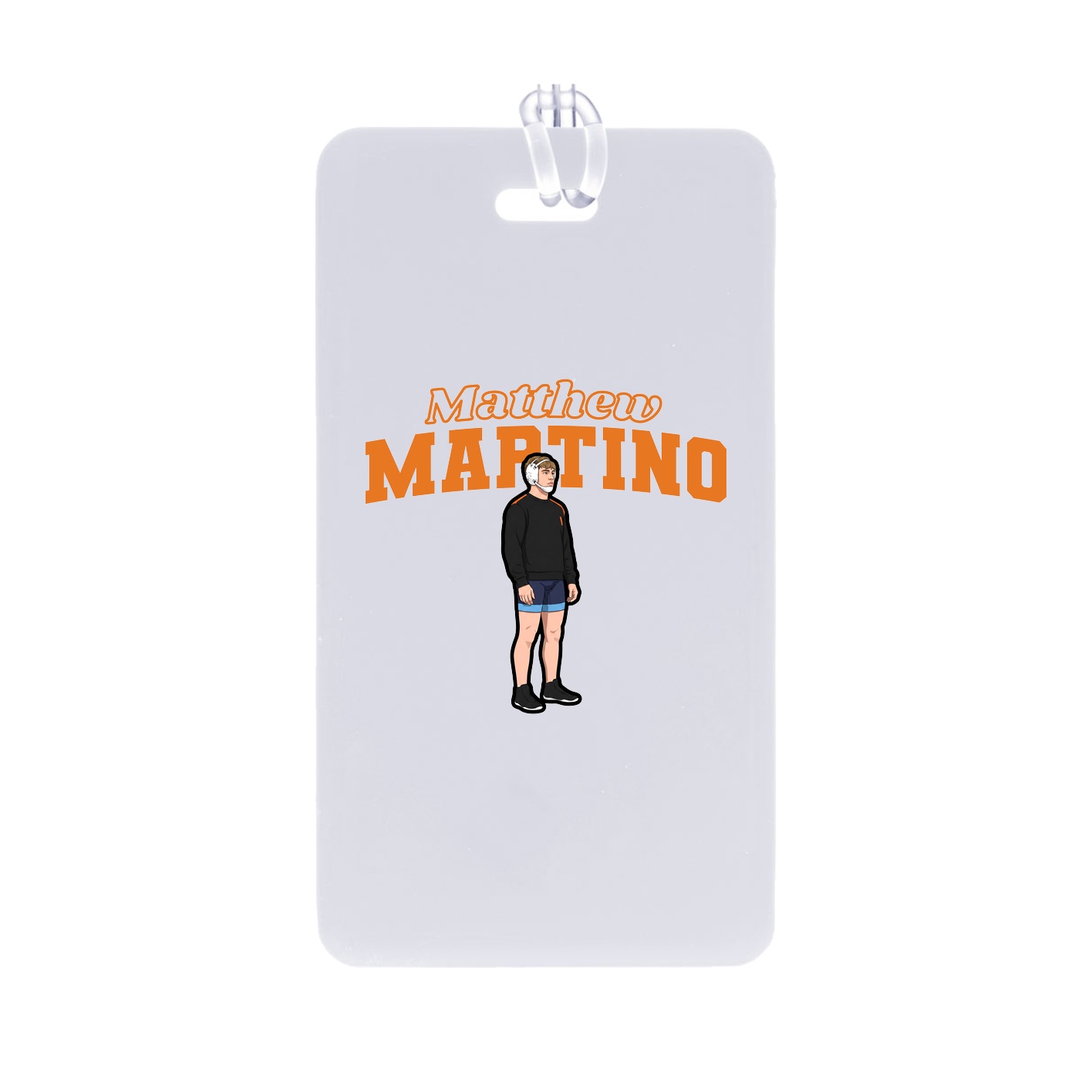 Bag Tag — Name Arch in Classic