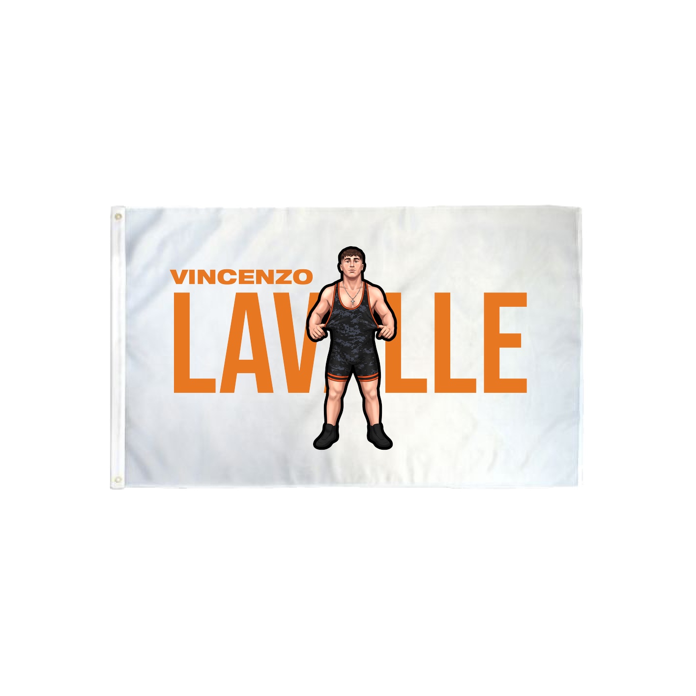 3x5 Flag — Player Name in Classic