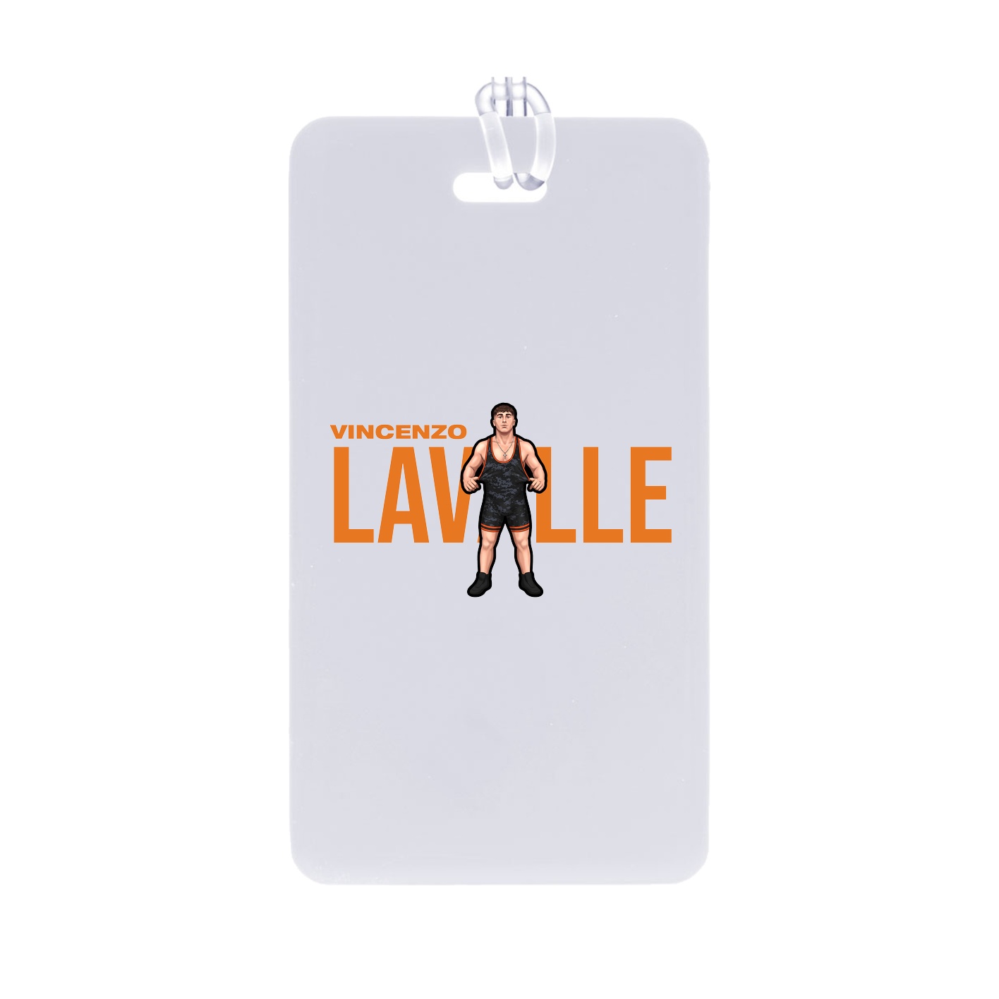 Bag Tag — Player Name in Classic