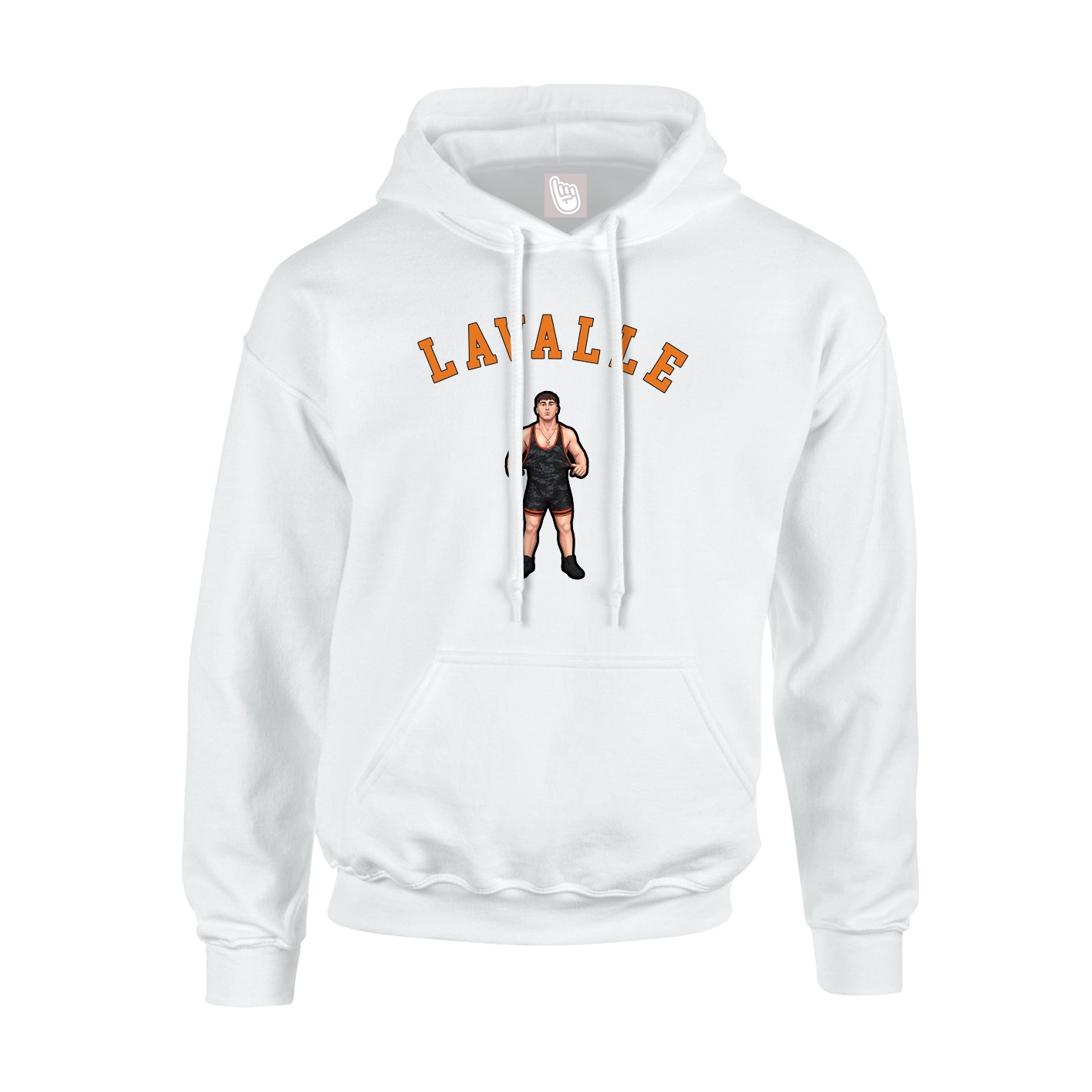 Hoodie — Shirsey Arch in White