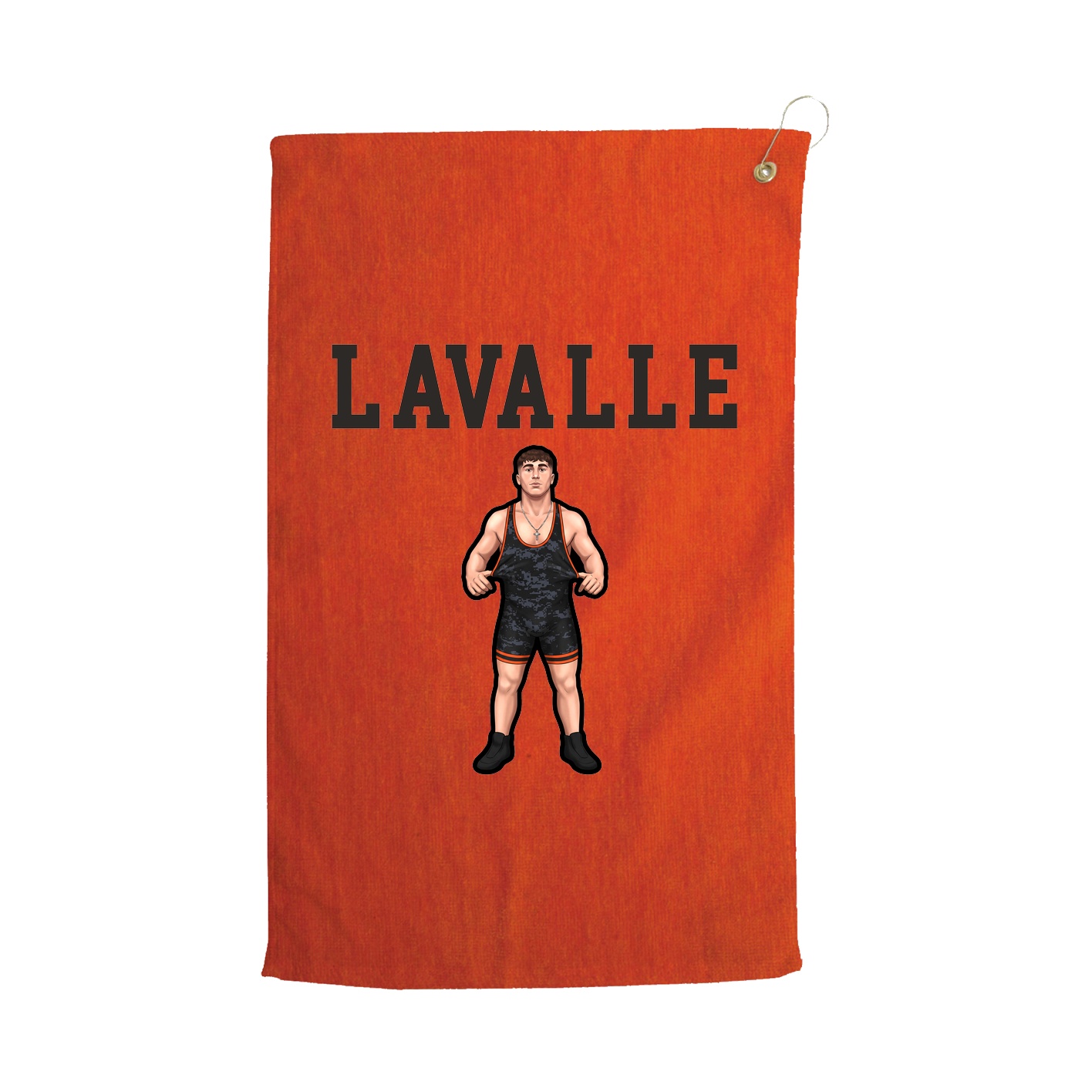 Golf Towel — Shirsey in Orange