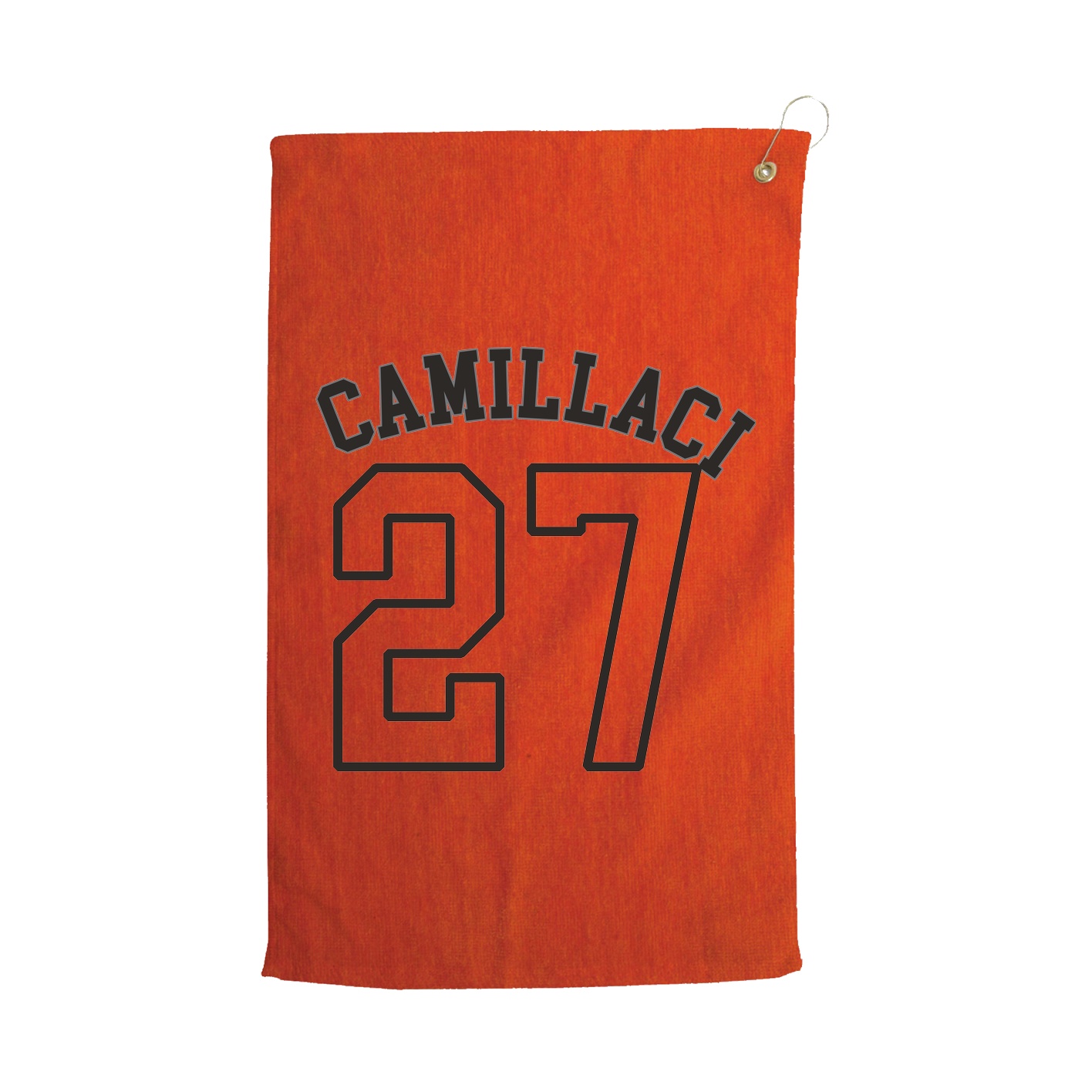 Golf Towel — Shirsey Arch in Orange
