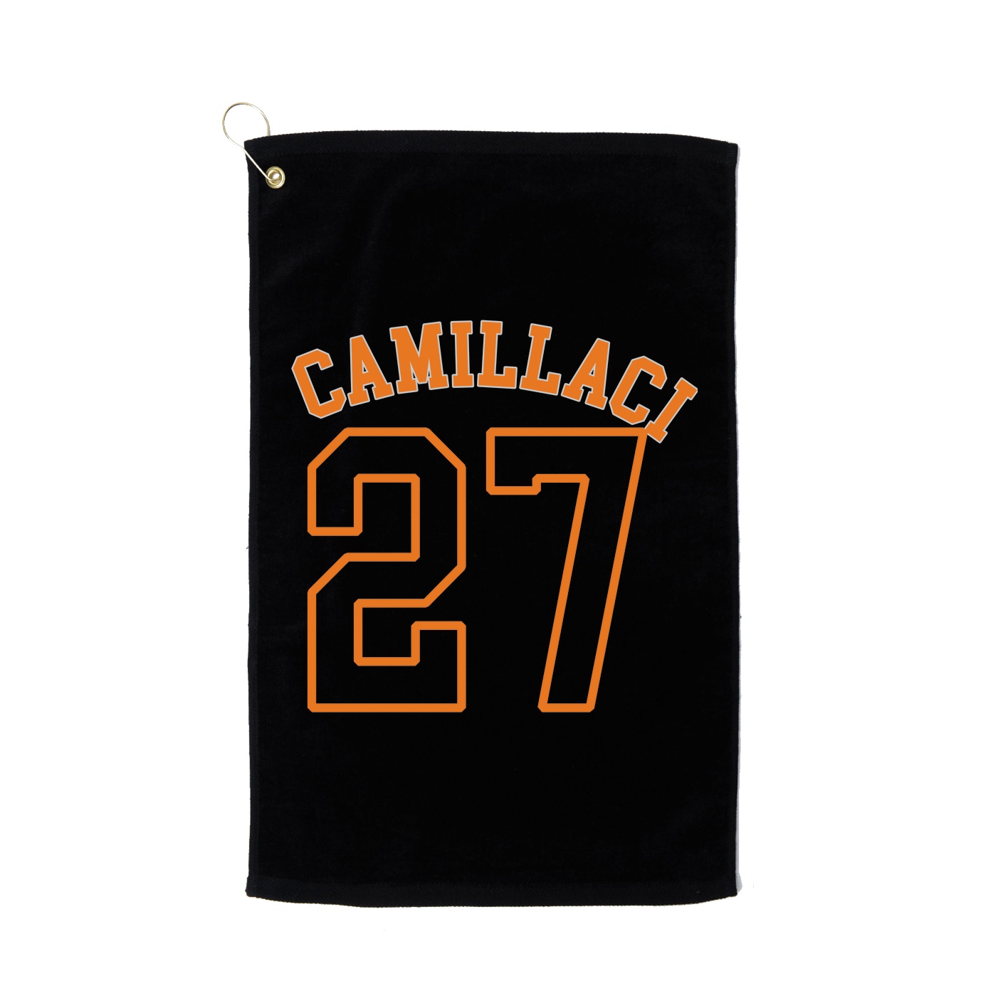Golf Towel — Shirsey Arch in Black