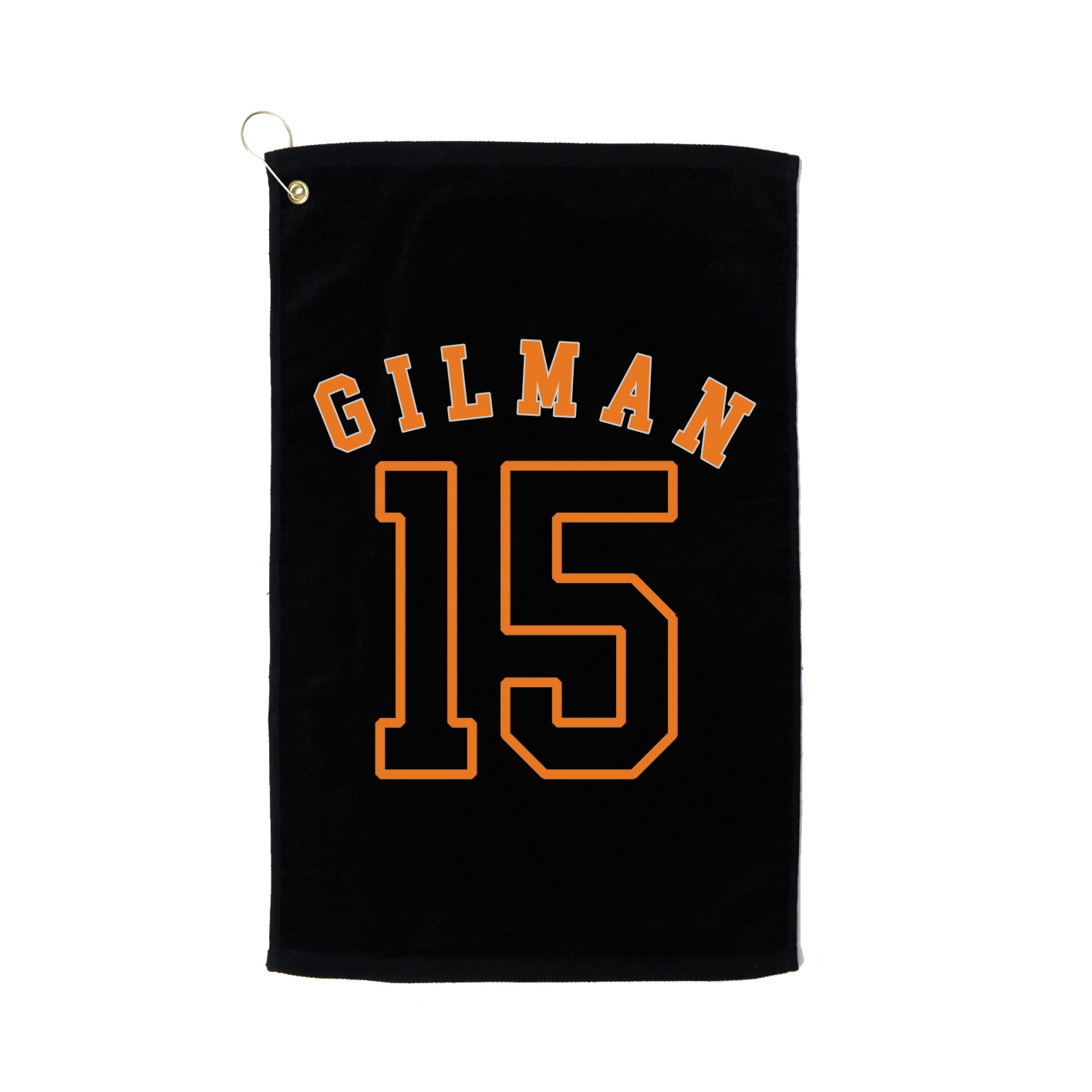 Golf Towel — Shirsey Arch in Black