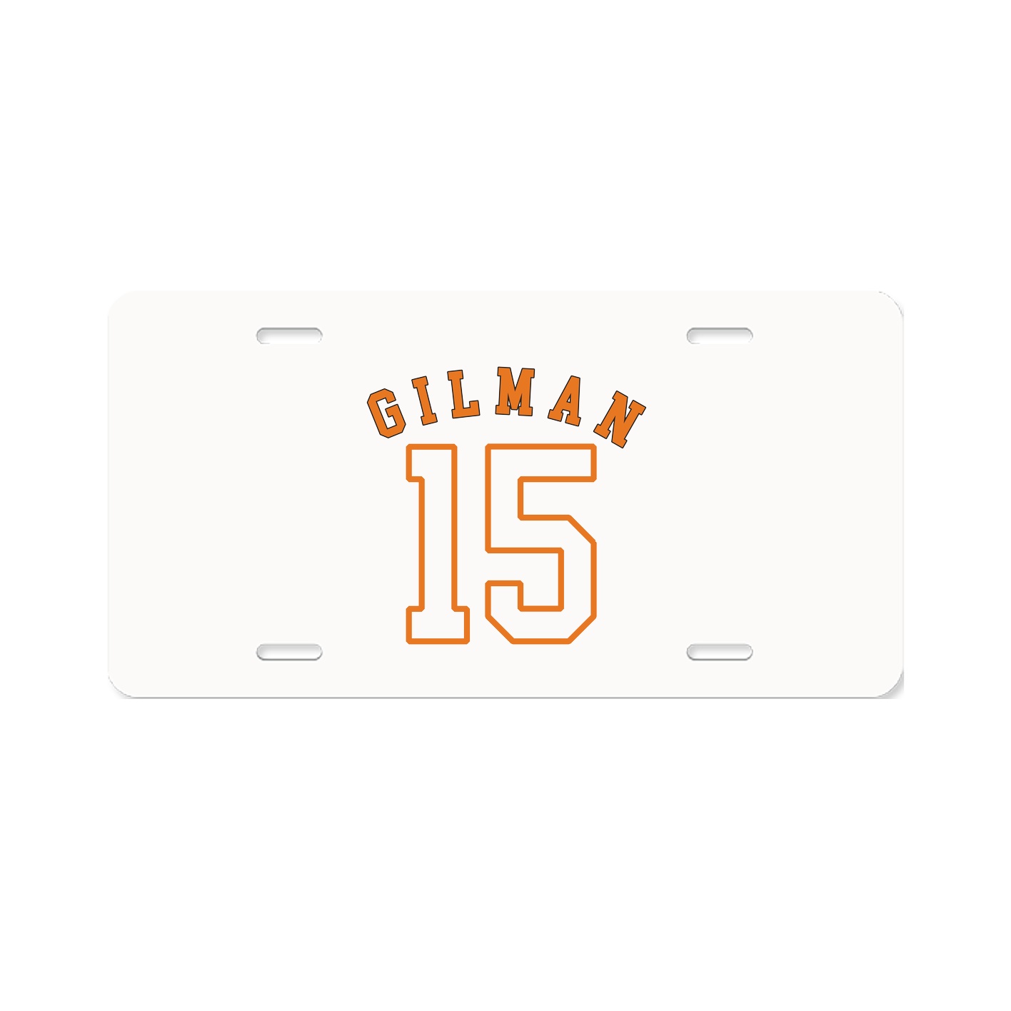 License Plate — Shirsey Arch in Classic