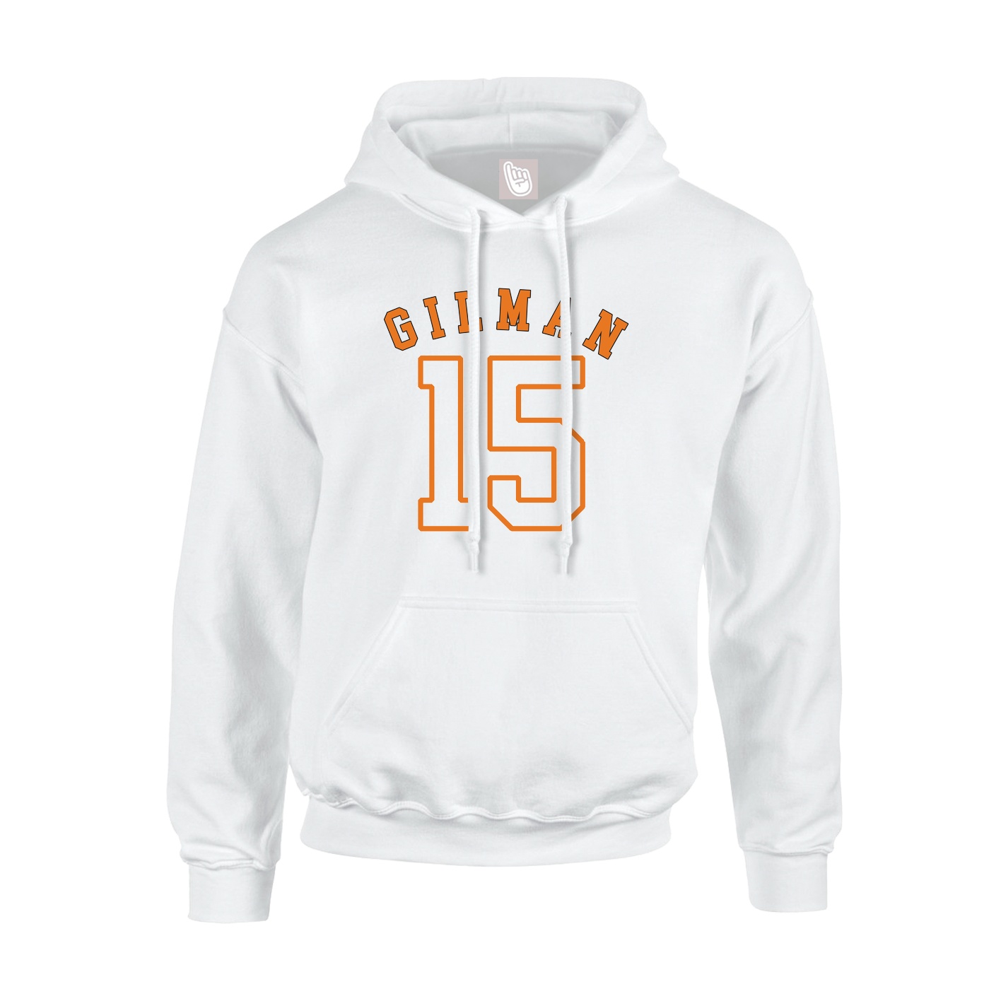 Hoodie — Shirsey Arch in White