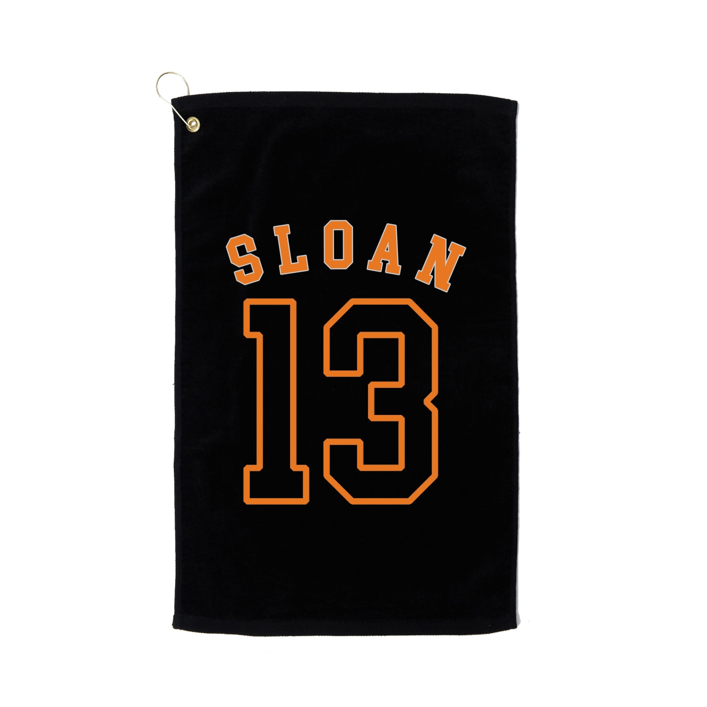 Golf Towel — Shirsey Arch in Black