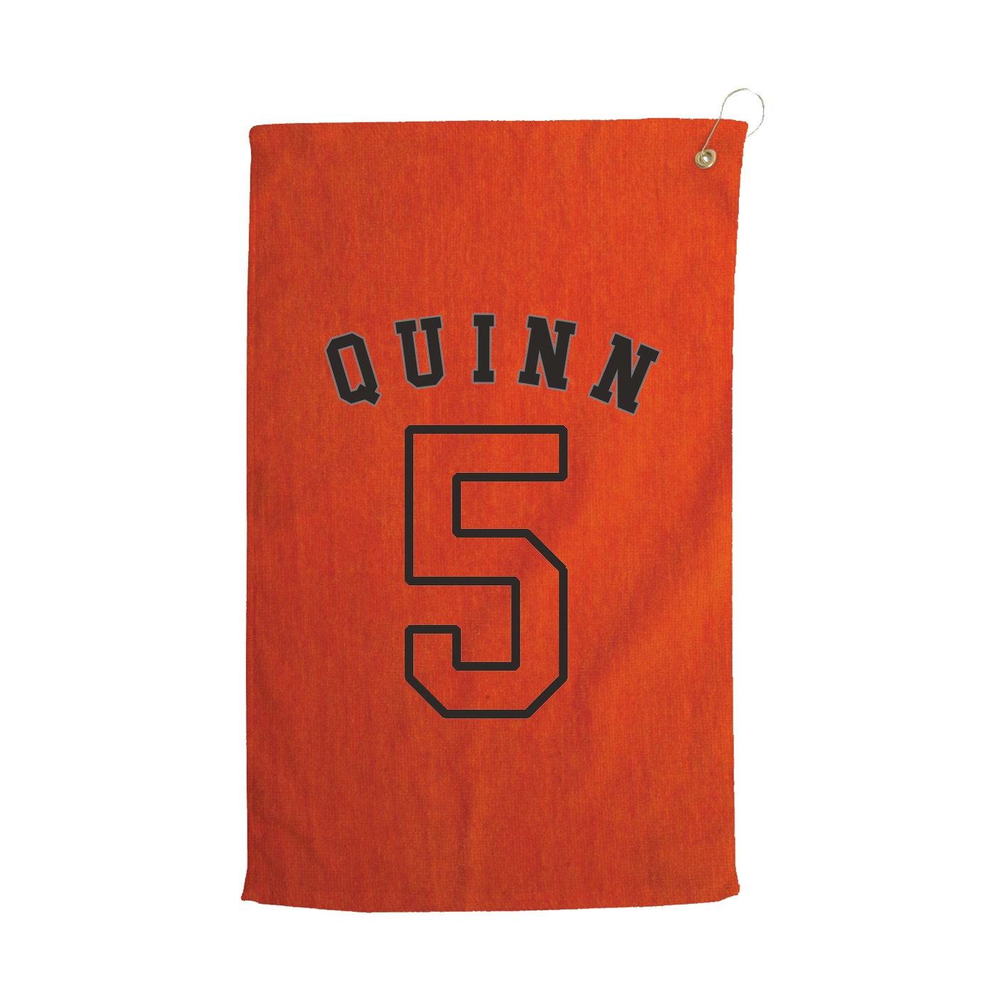 Golf Towel — Shirsey Arch in Orange