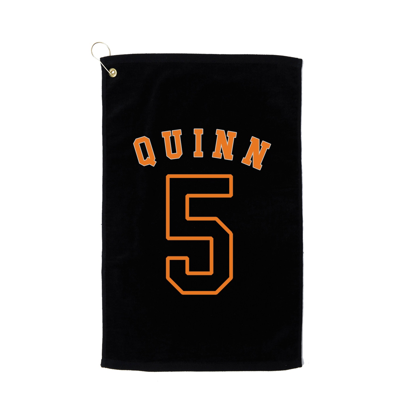 Golf Towel — Shirsey Arch in Black