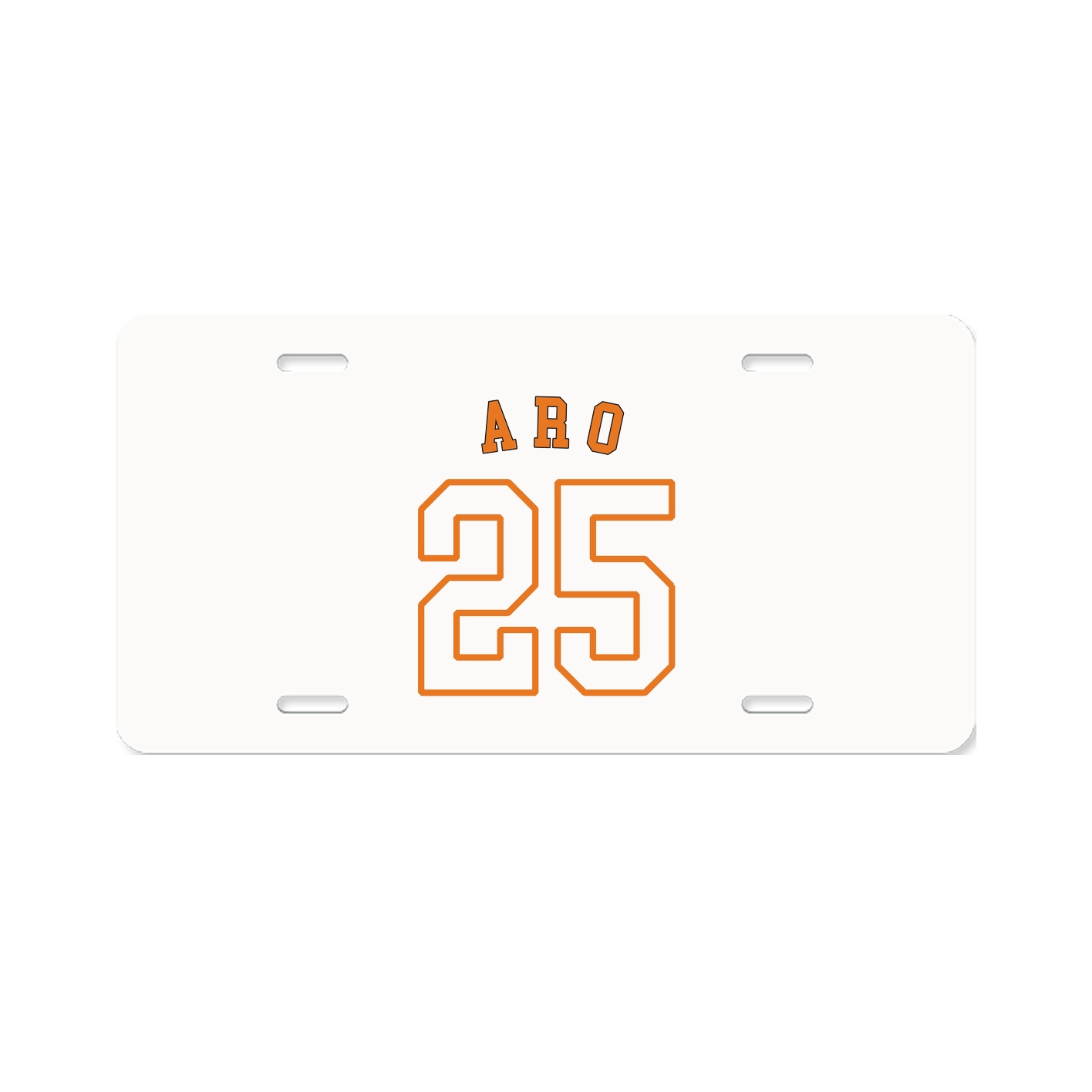 License Plate — Shirsey Arch in Classic