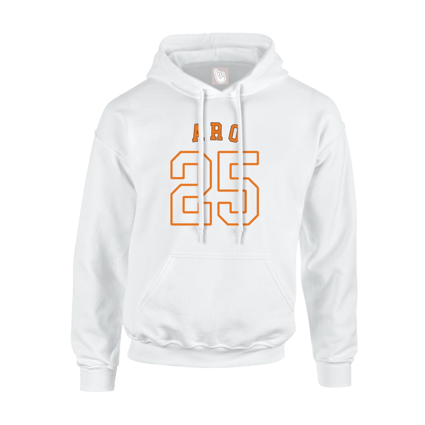 Hoodie — Shirsey Arch in White