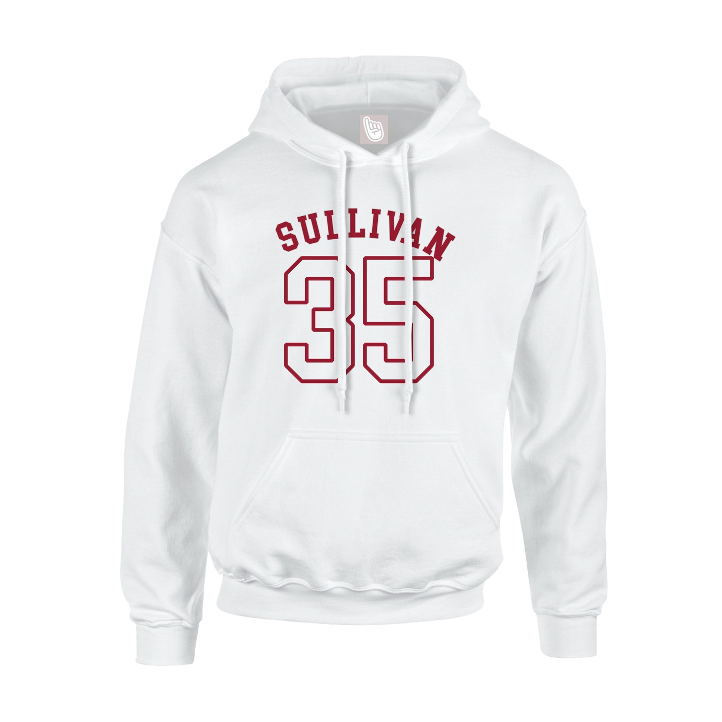 Hoodie — Shirsey Arch in White