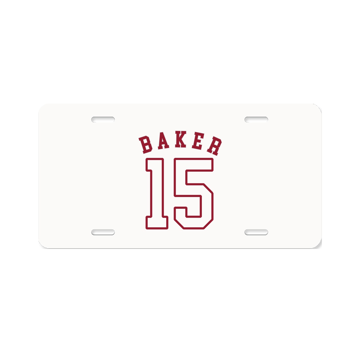 License Plate — Shirsey Arch in Classic