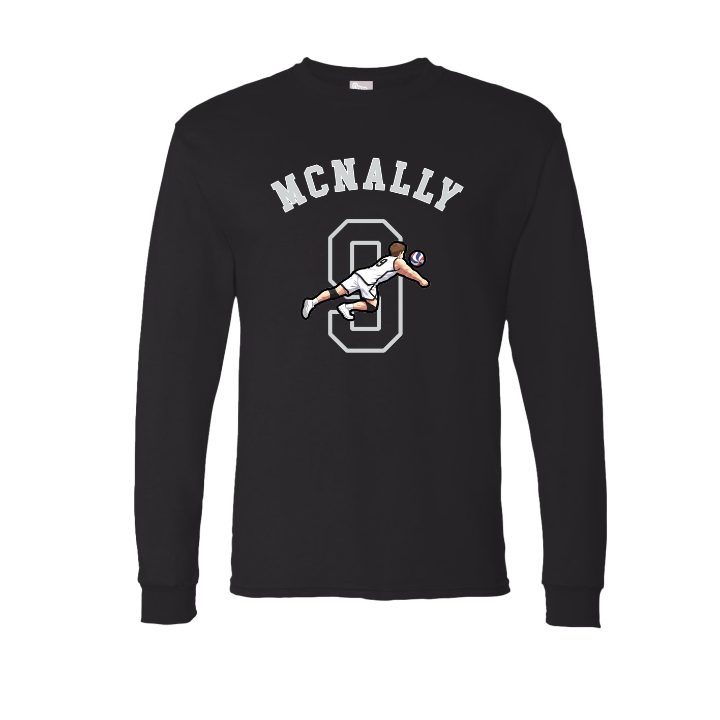 Long Sleeve Tee — Shirsey Arch in Black
