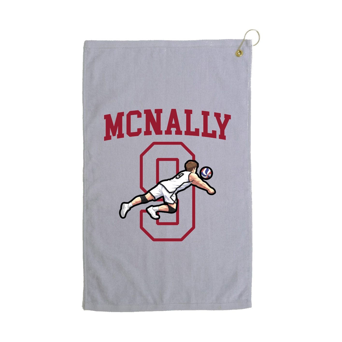 Golf Towel — Shirsey in Grey