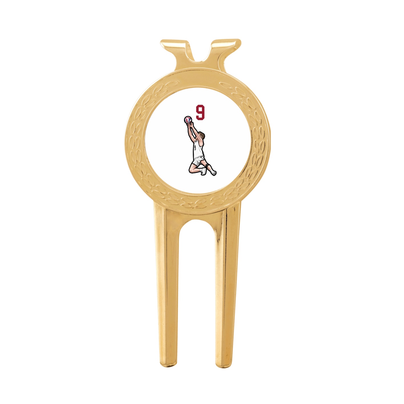 Divot Tool with Ball Marker — Number Top in Classic