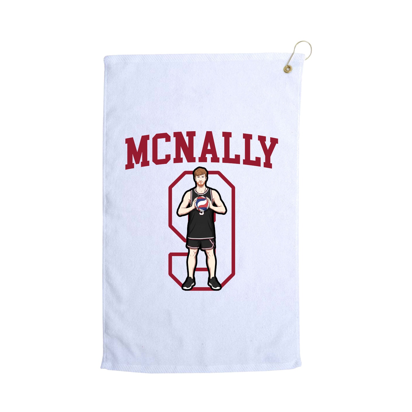 Golf Towel — Shirsey in White