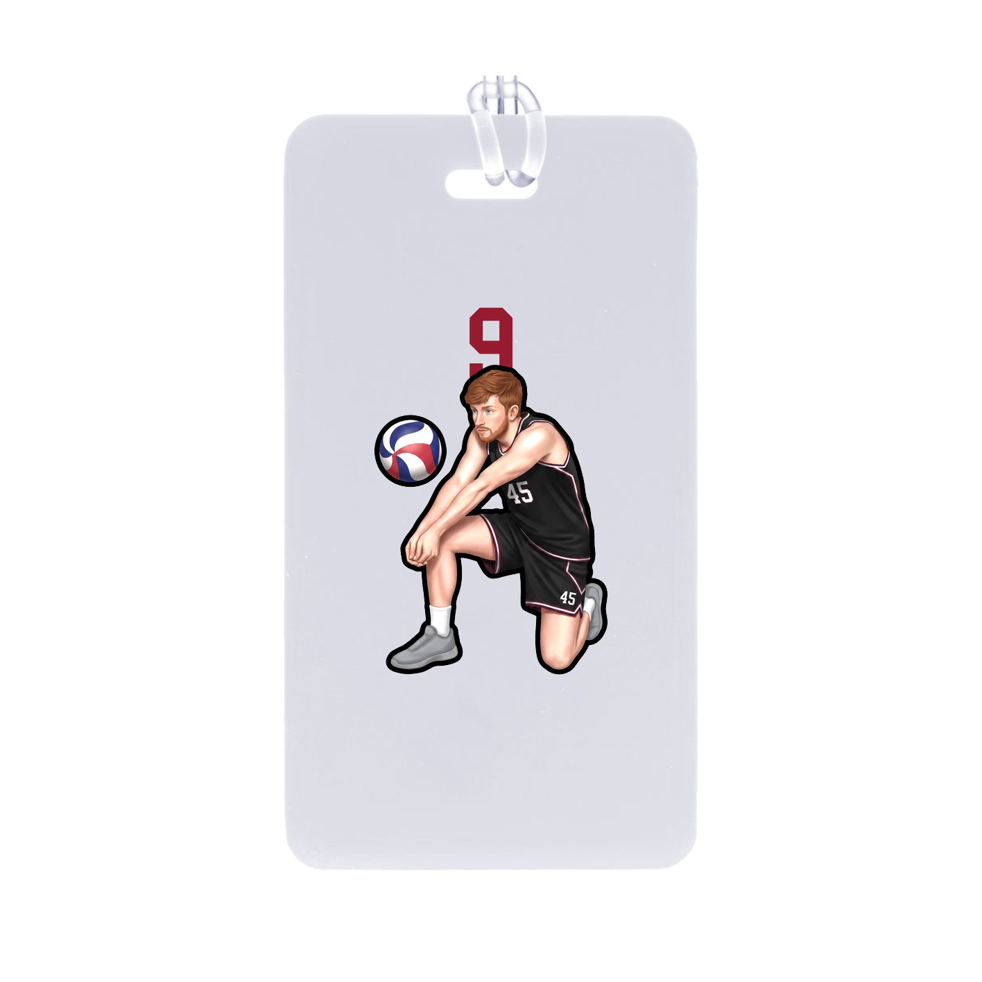Bag Tag — Number Top in Classic