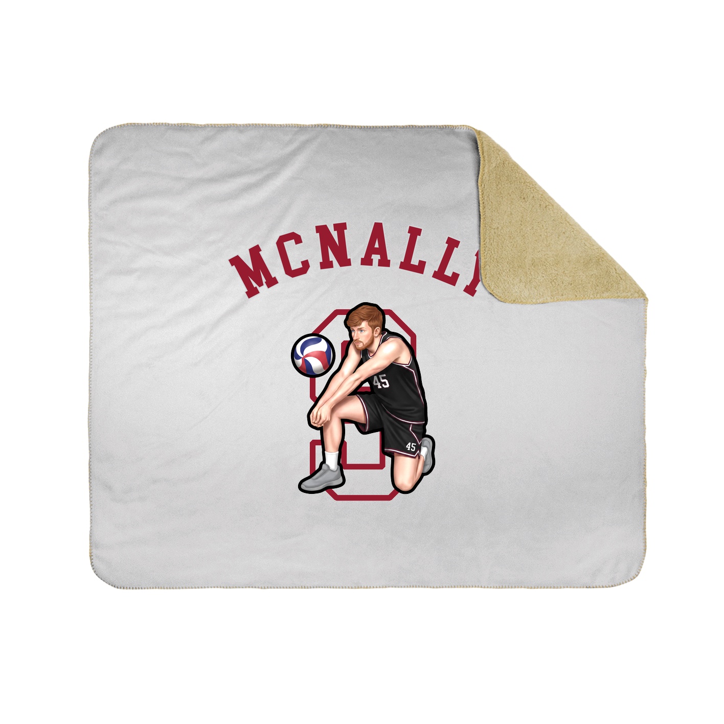 Throw Blanket — Shirsey Arch in White