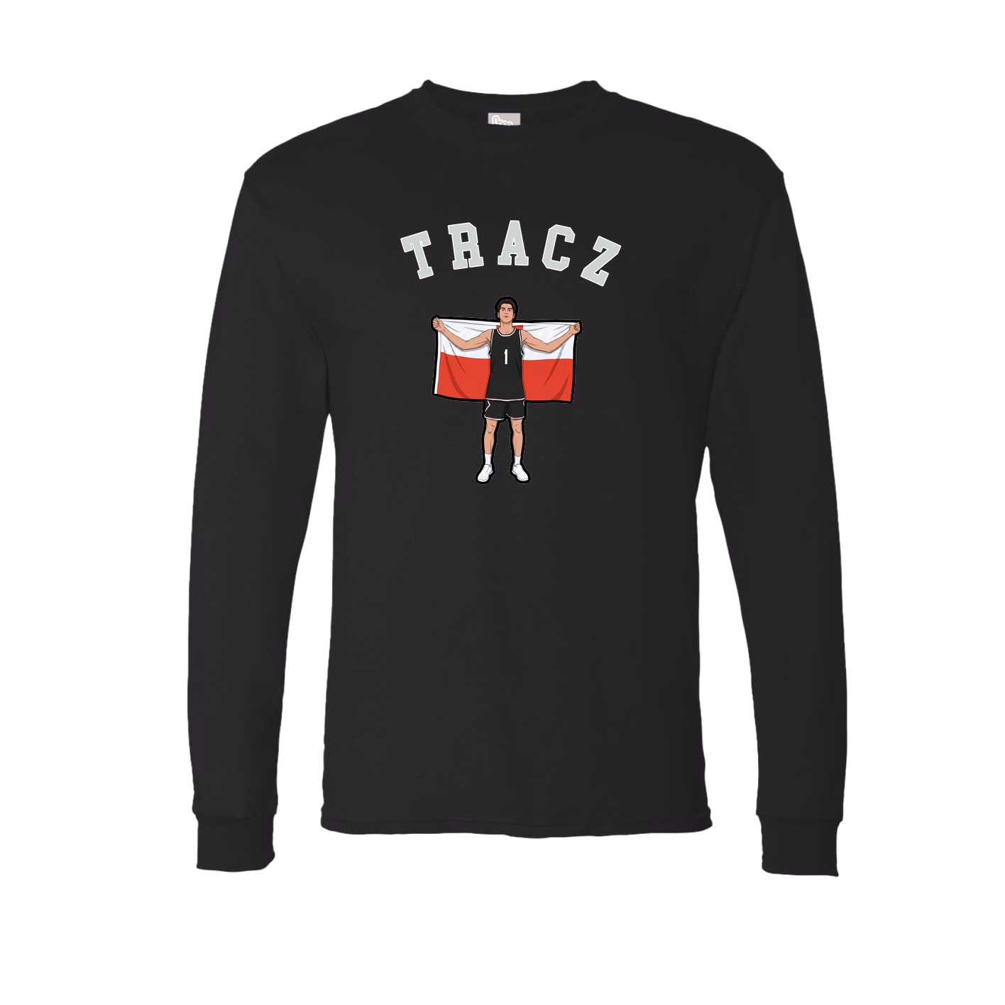 Long Sleeve Tee — Shirsey Arch in Black