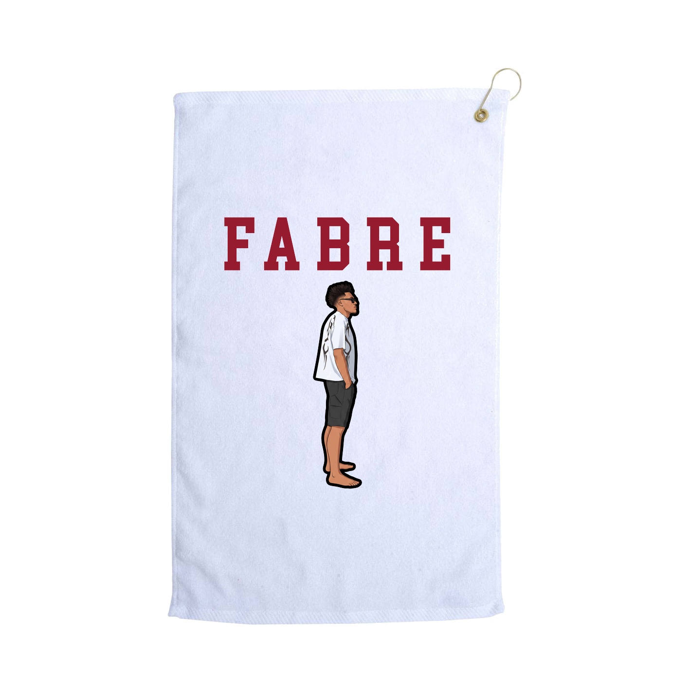 Golf Towel — Shirsey in White